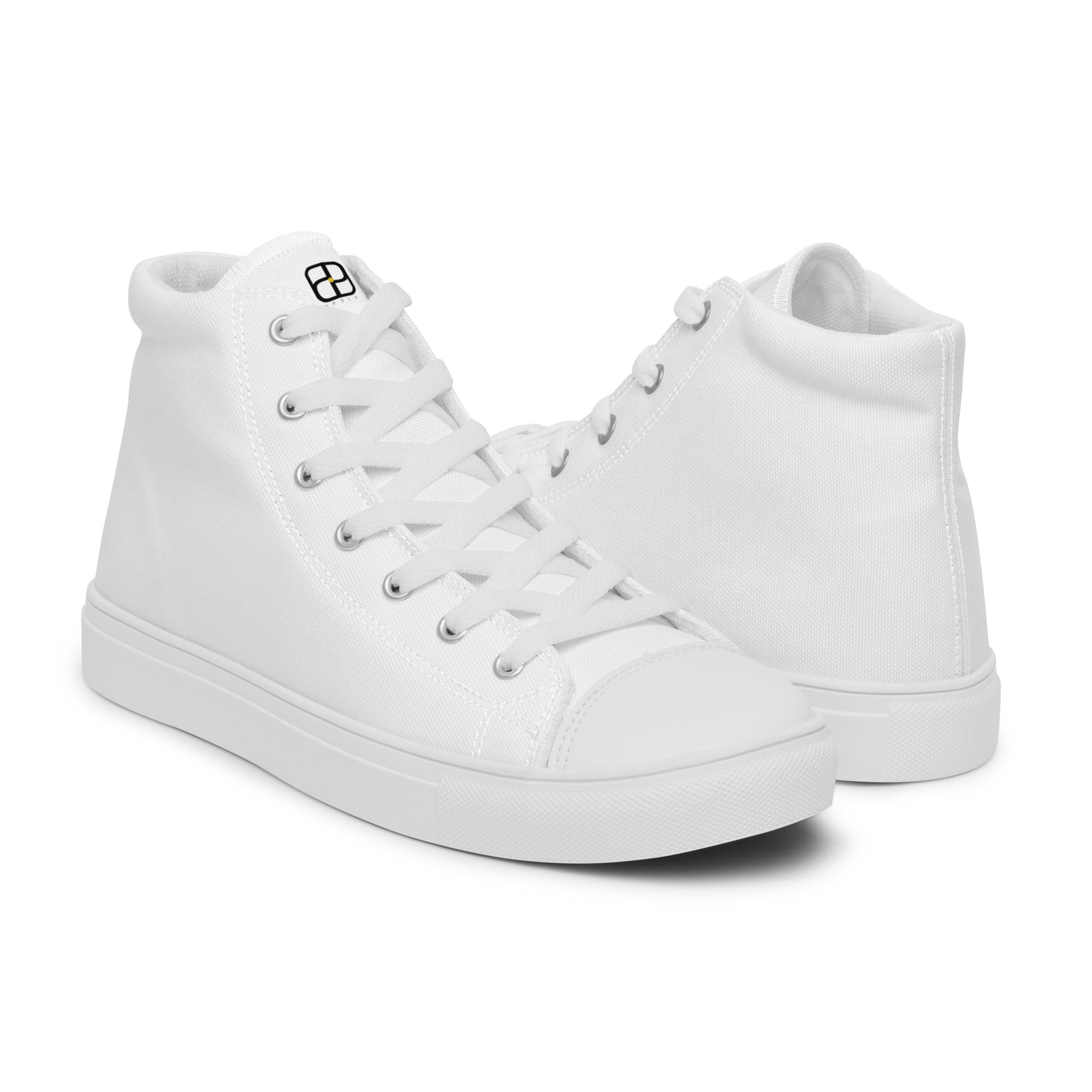 Men’s high top canvas shoes