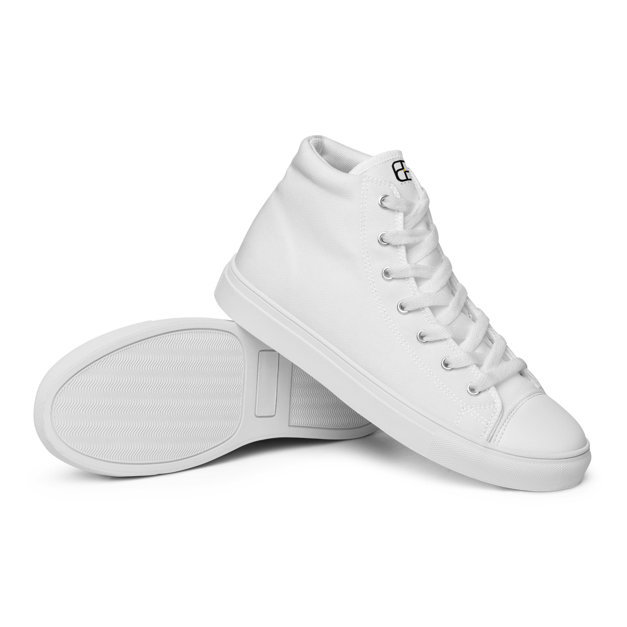 Men’s high top canvas shoes