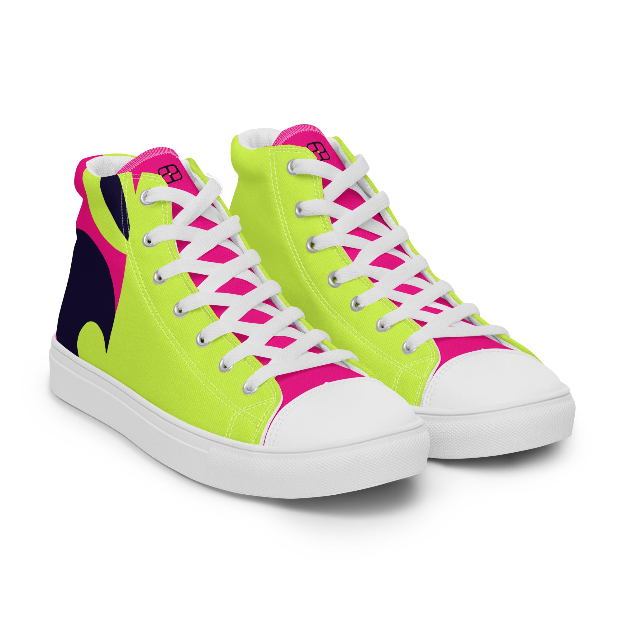 Men’s high top canvas shoes