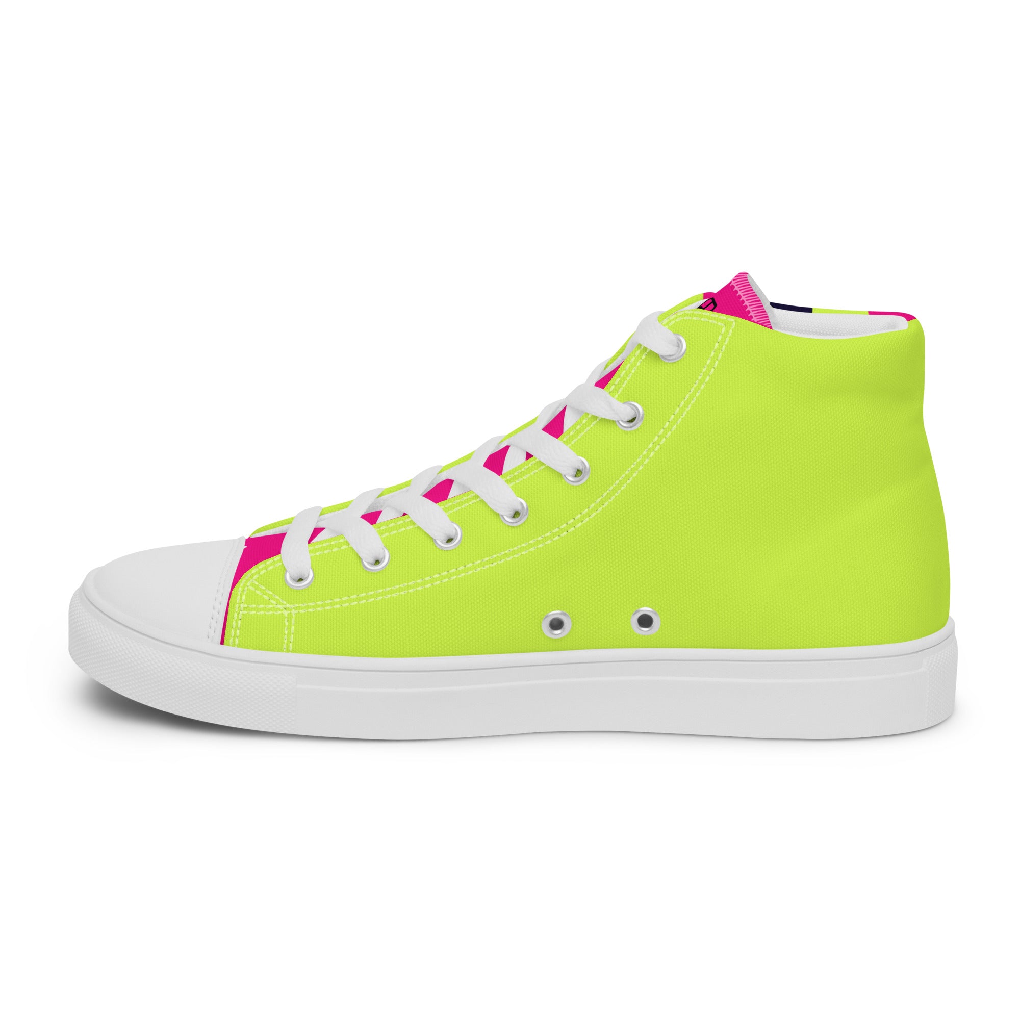 Men’s high top canvas shoes