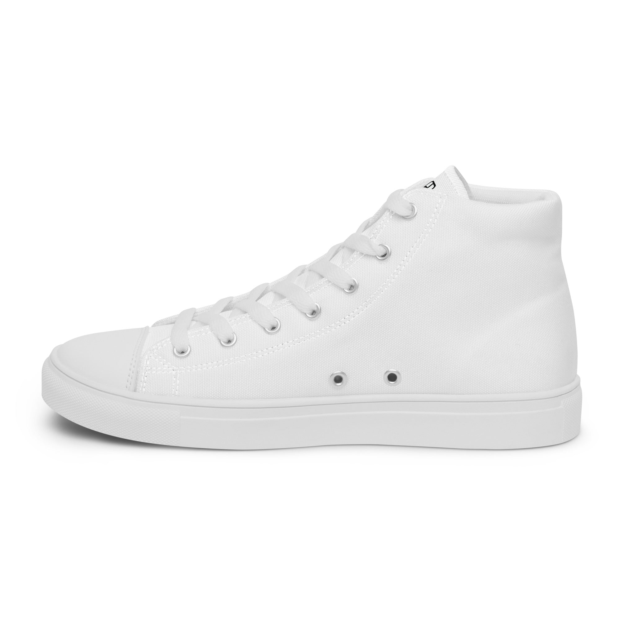 Men’s high top canvas shoes