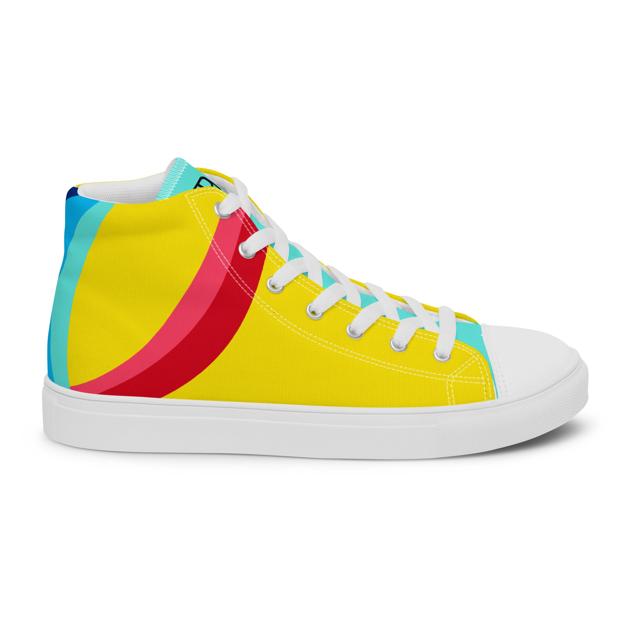Men’s high top canvas shoes