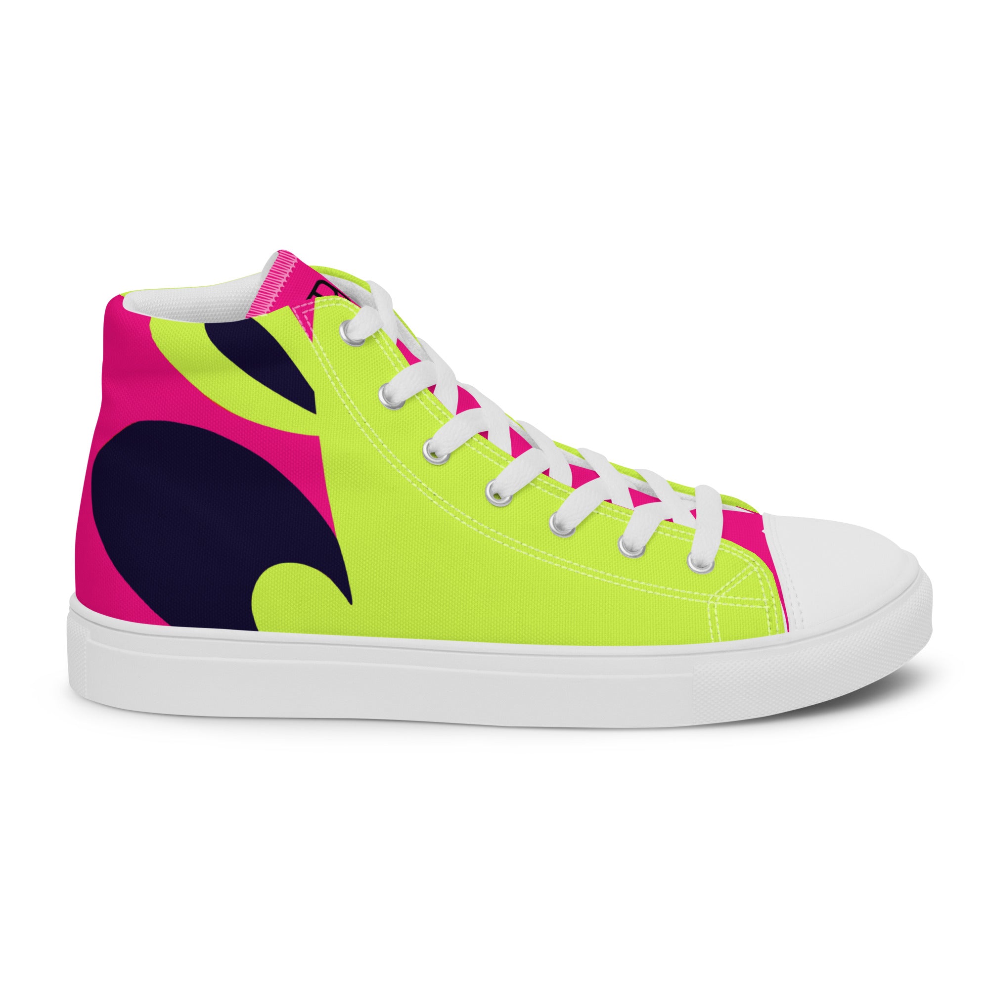 Men’s high top canvas shoes
