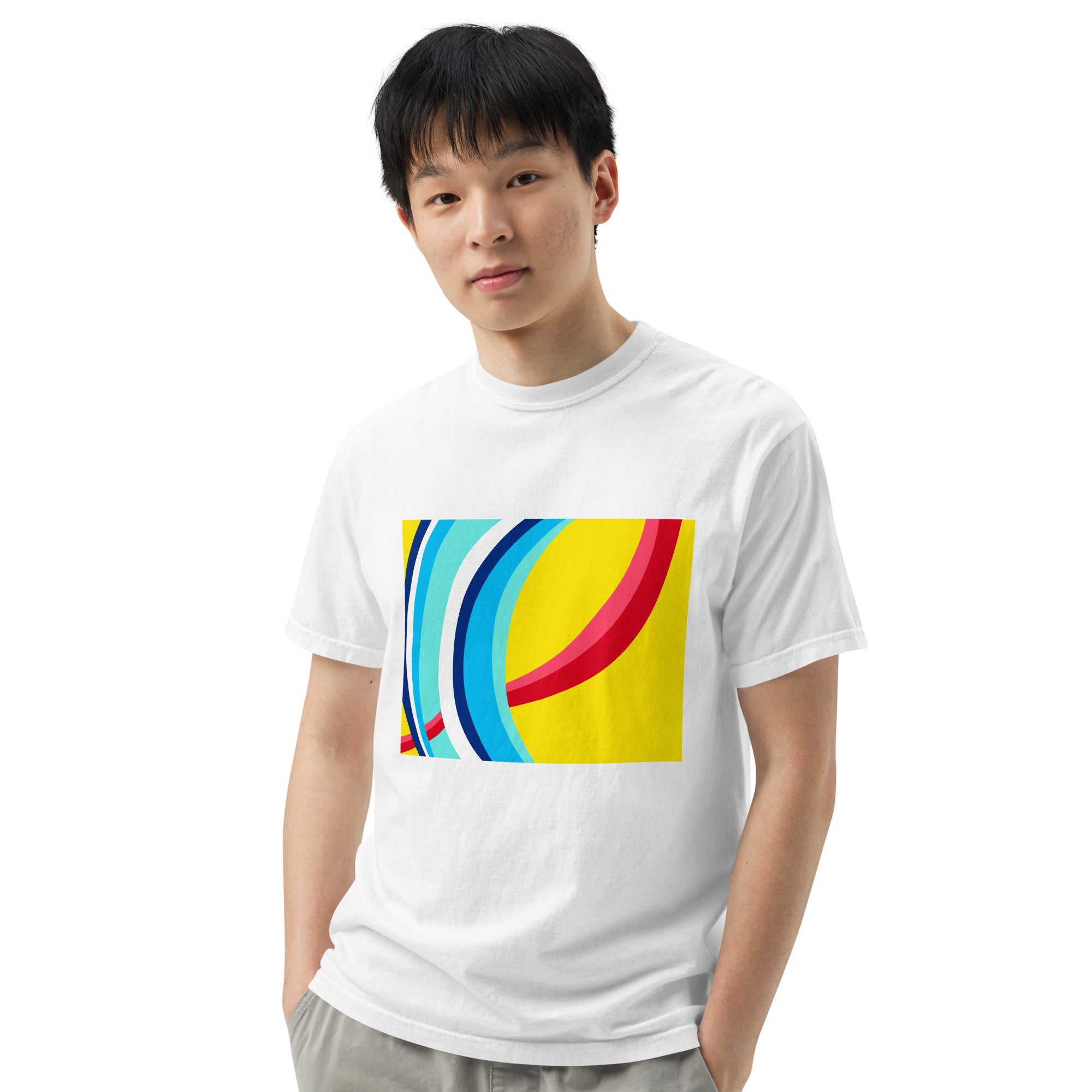 Unisex garment-dyed heavyweight t-shirt