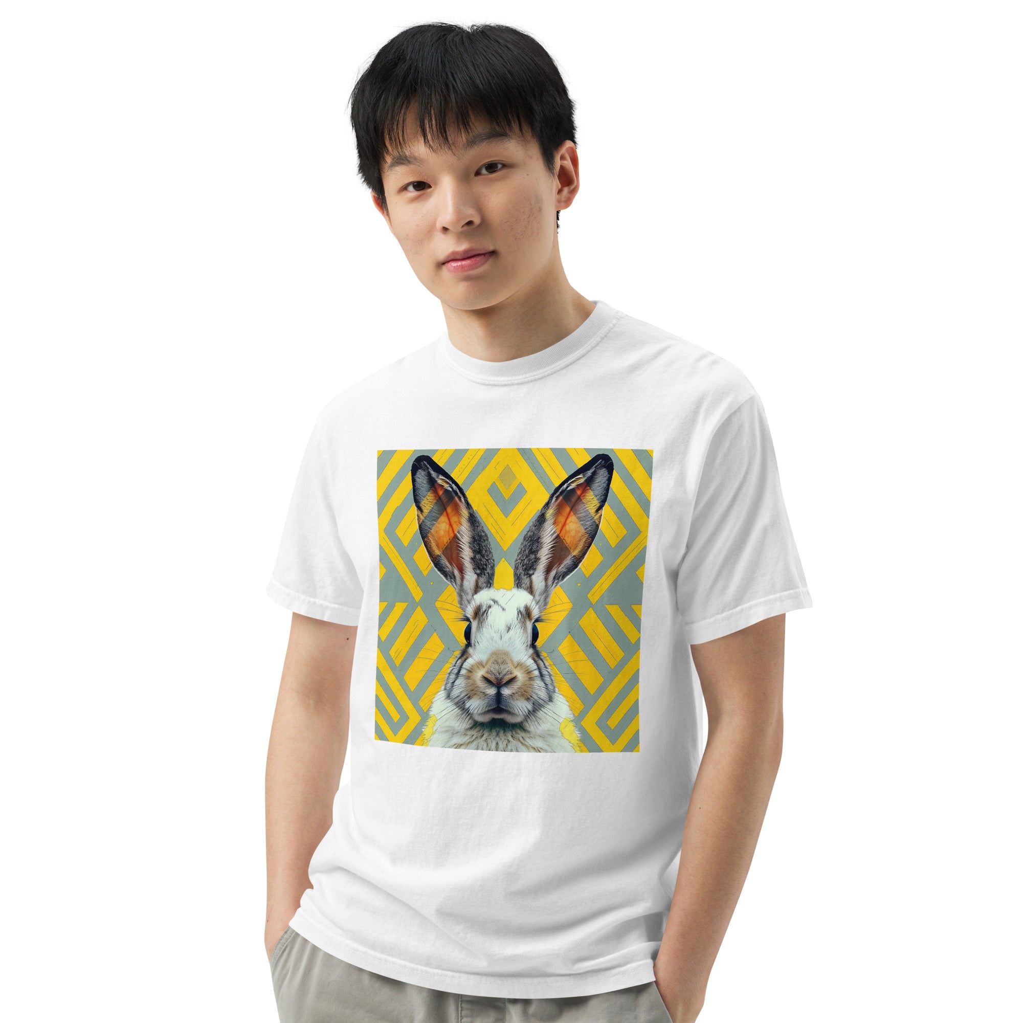 Unisex garment-dyed heavyweight t-shirt