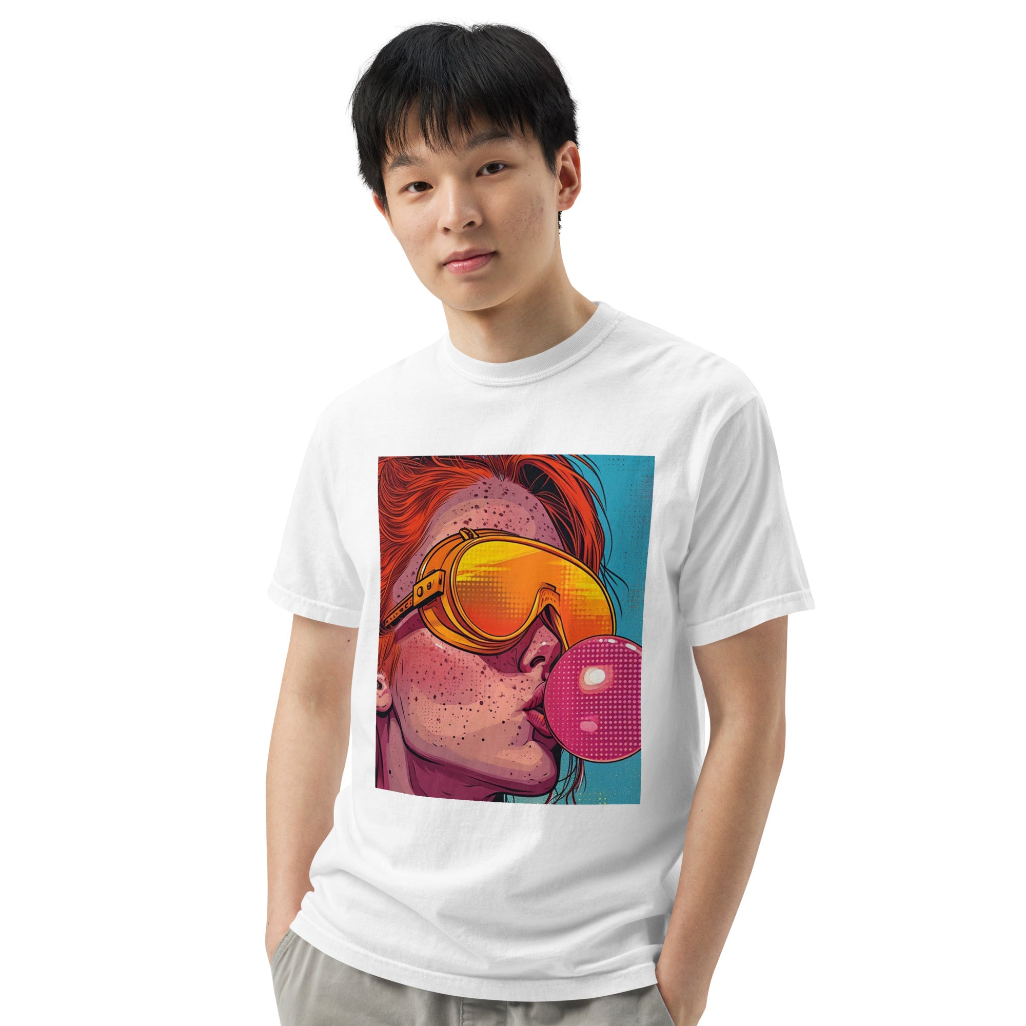 Unisex garment-dyed heavyweight t-shirt