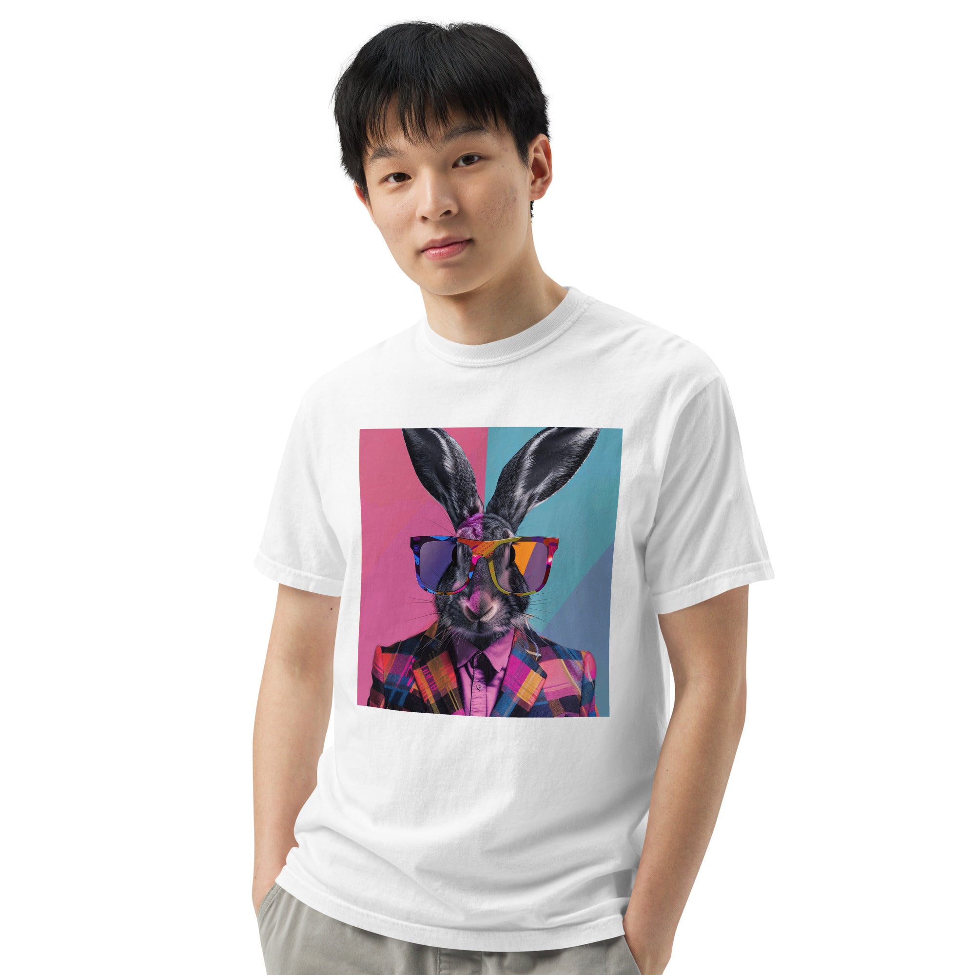 Unisex garment-dyed heavyweight t-shirt