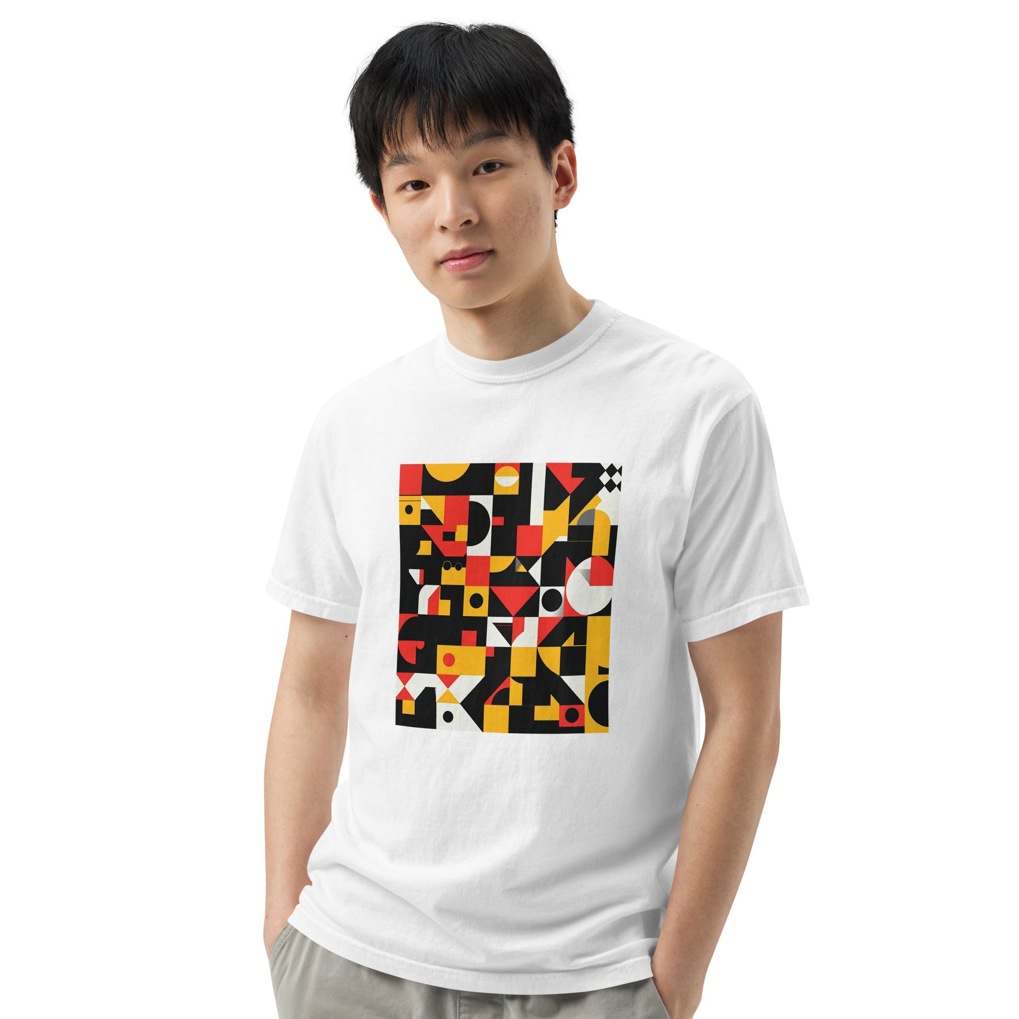 Unisex garment-dyed heavyweight t-shirt