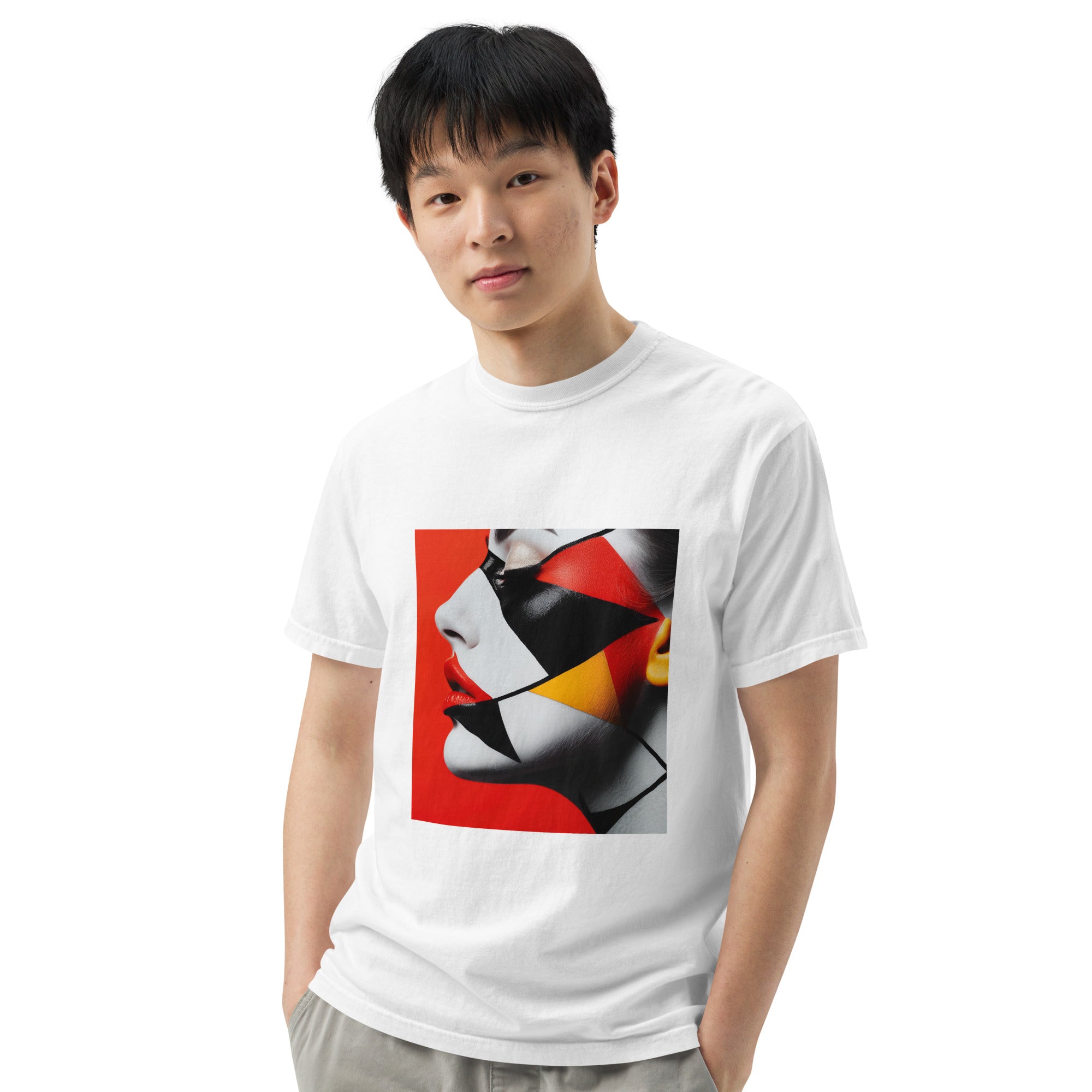 Unisex garment-dyed heavyweight t-shirt