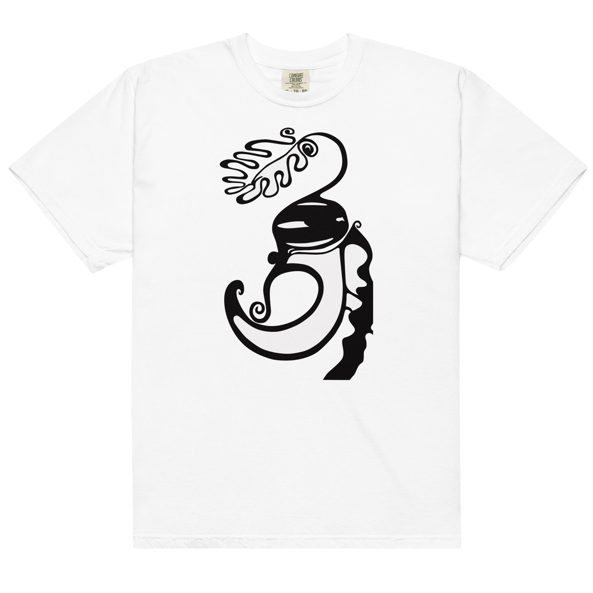 Unisex garment-dyed heavyweight t-shirt