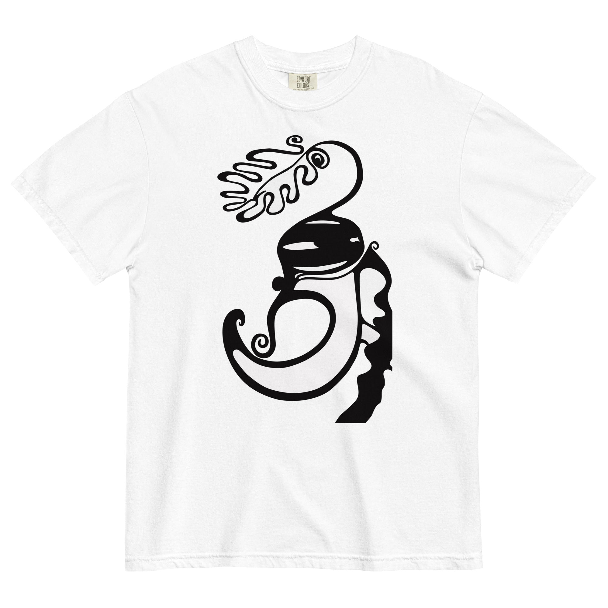 Unisex garment-dyed heavyweight t-shirt