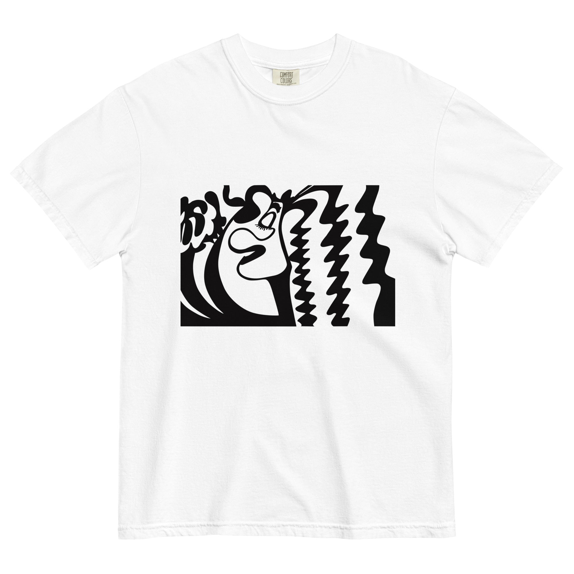 Unisex garment-dyed heavyweight t-shirt