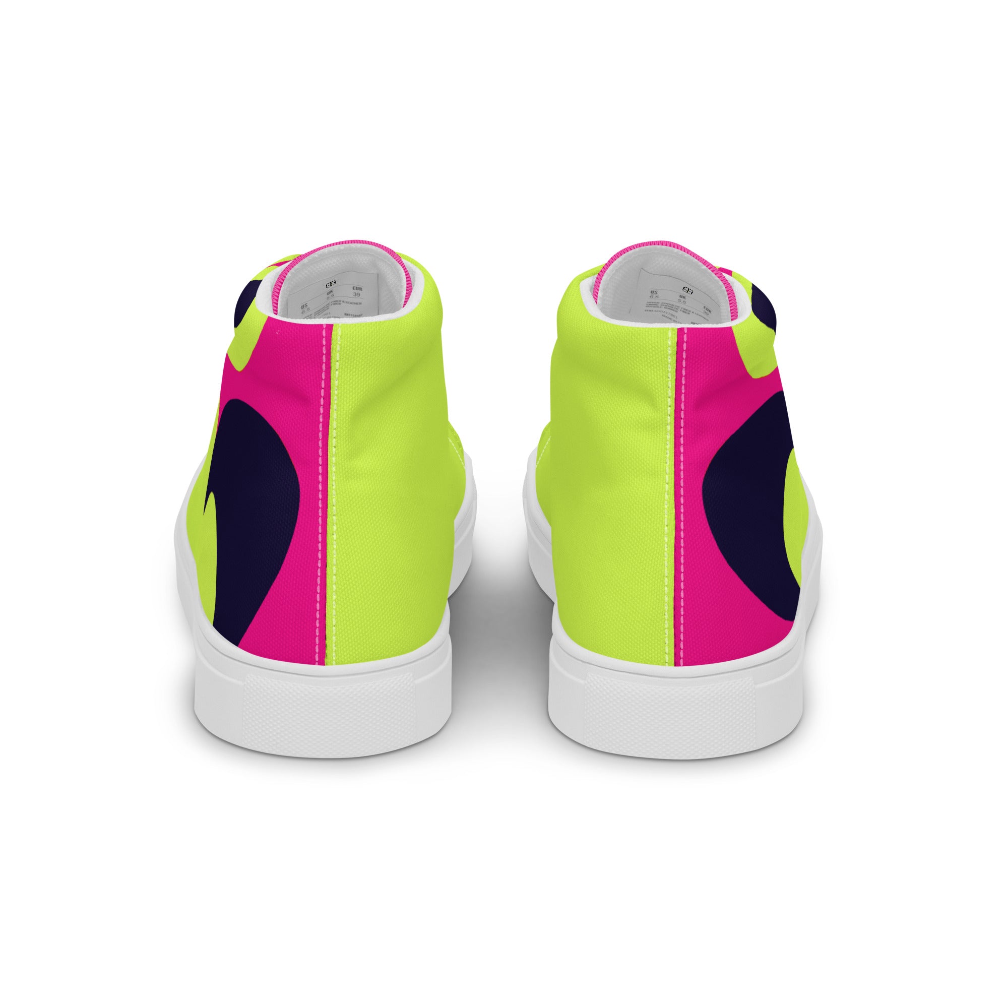 Women’s high top canvas shoes