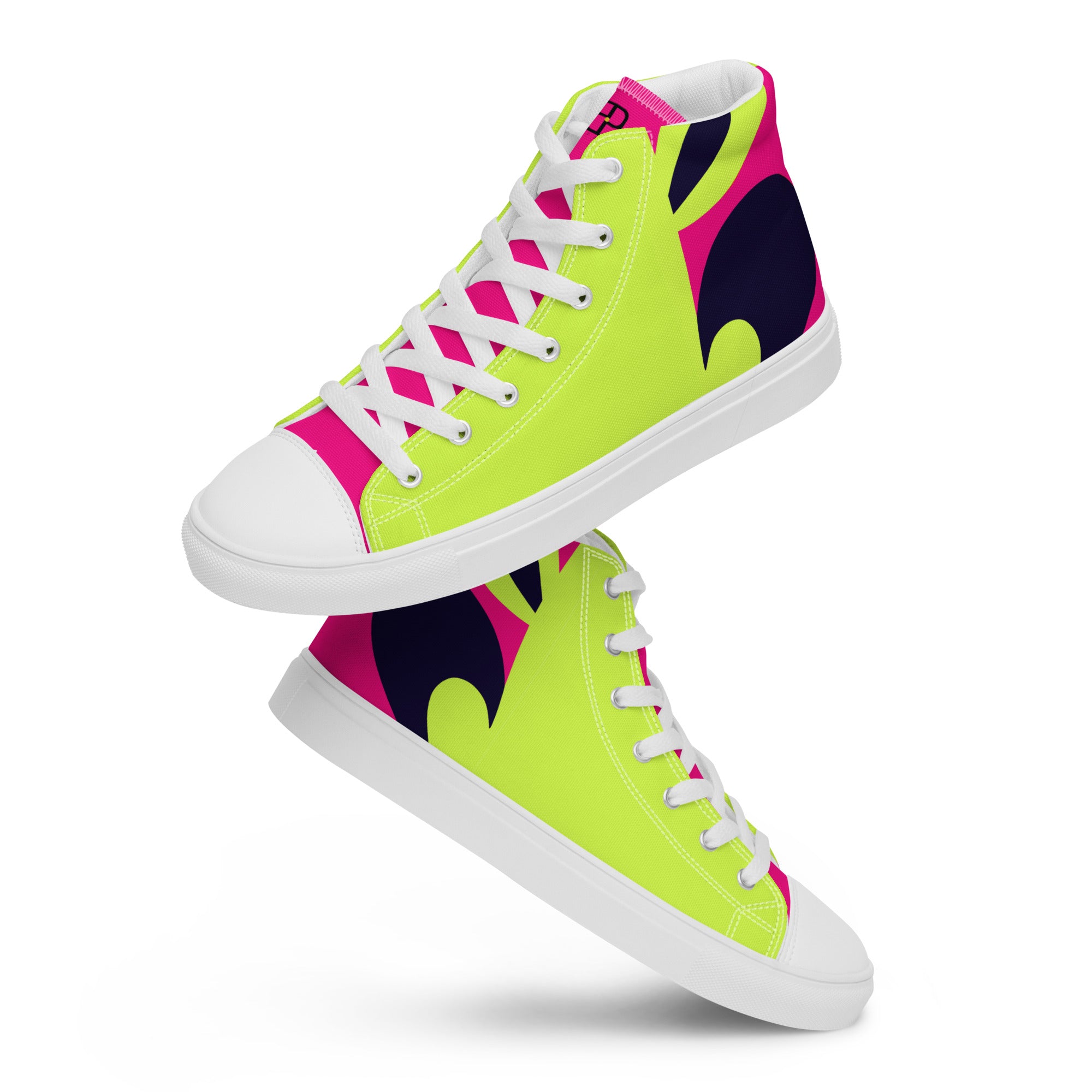 Women’s high top canvas shoes