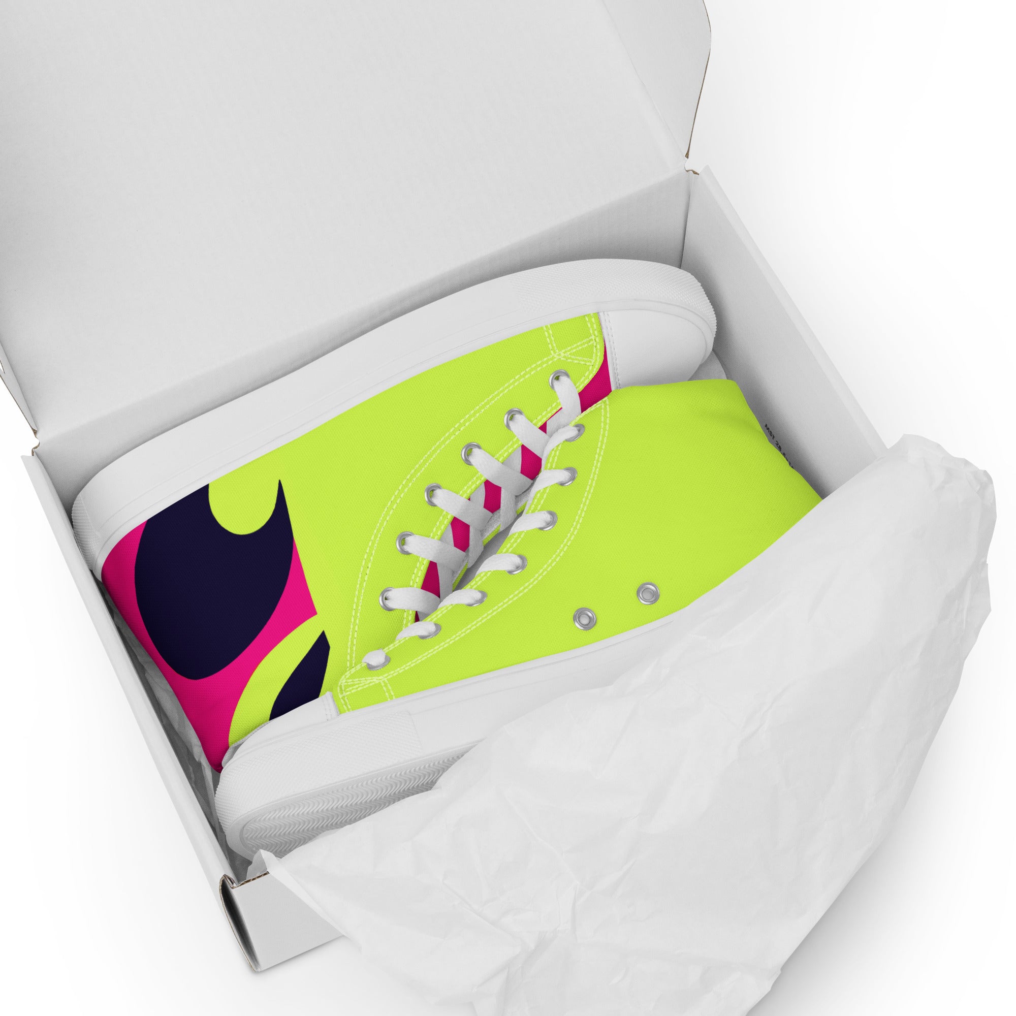 Women’s high top canvas shoes