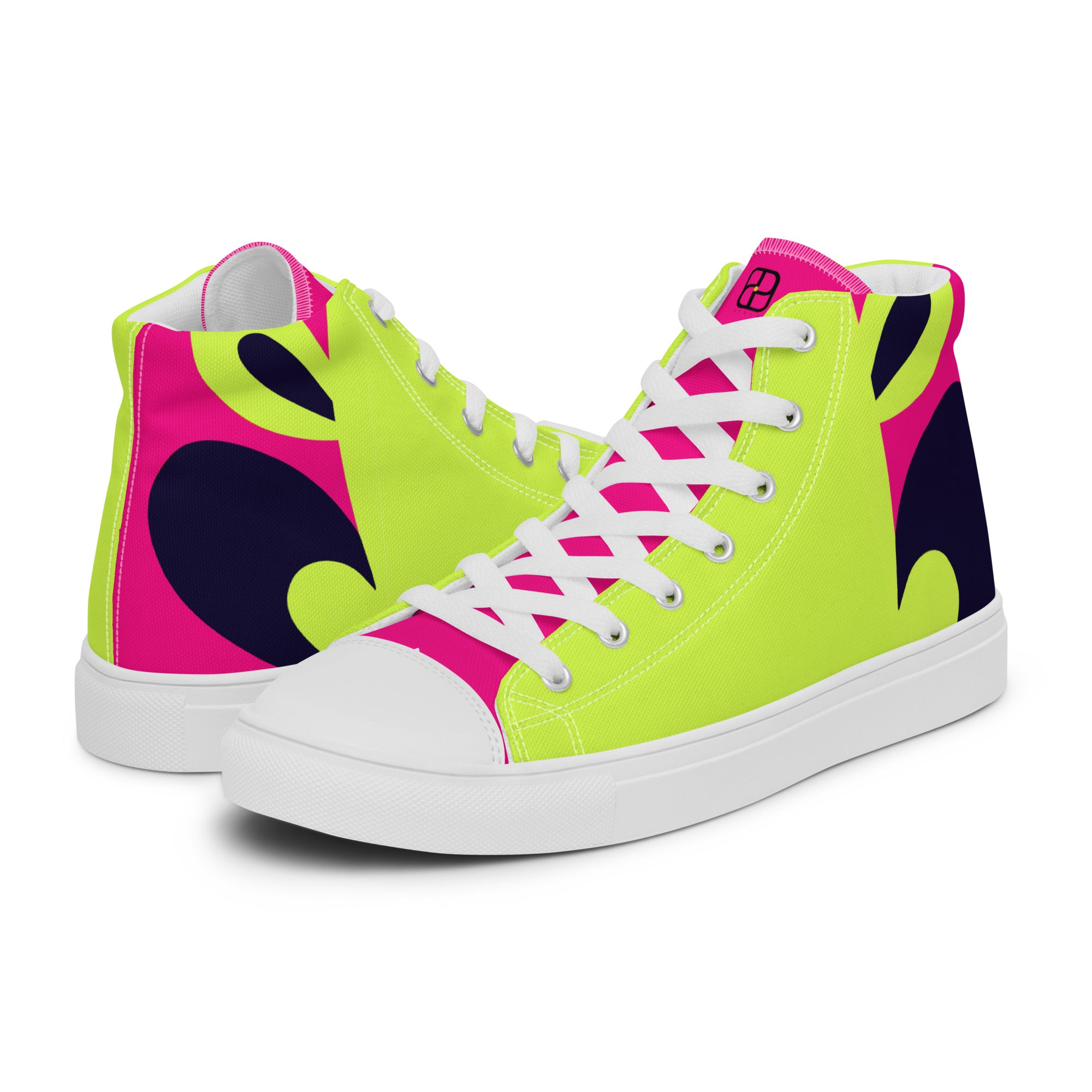 Women’s high top canvas shoes