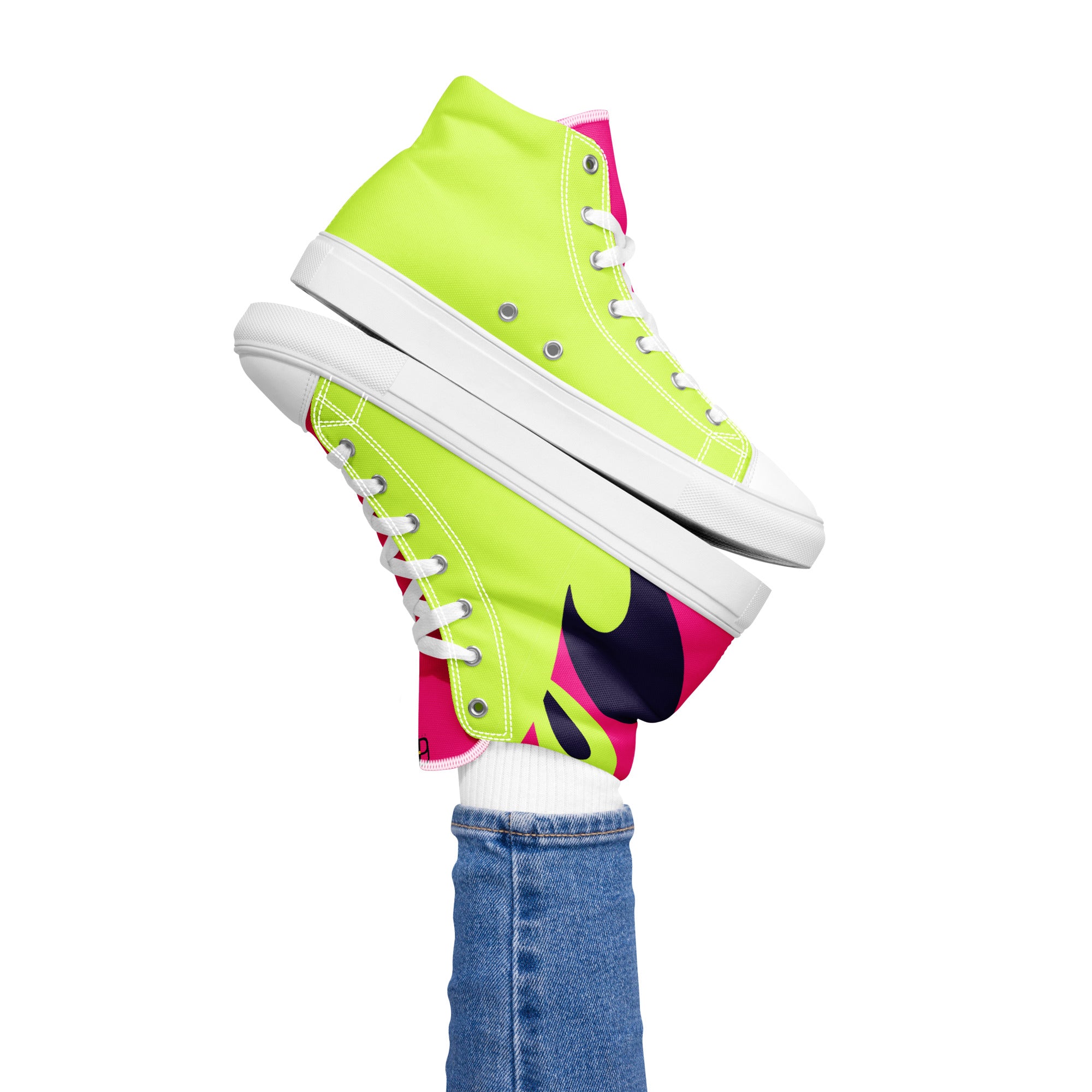 Women’s high top canvas shoes