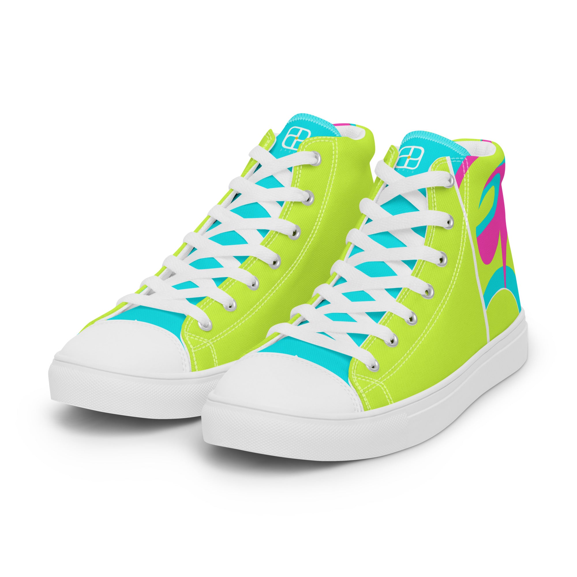Women’s high top canvas shoes