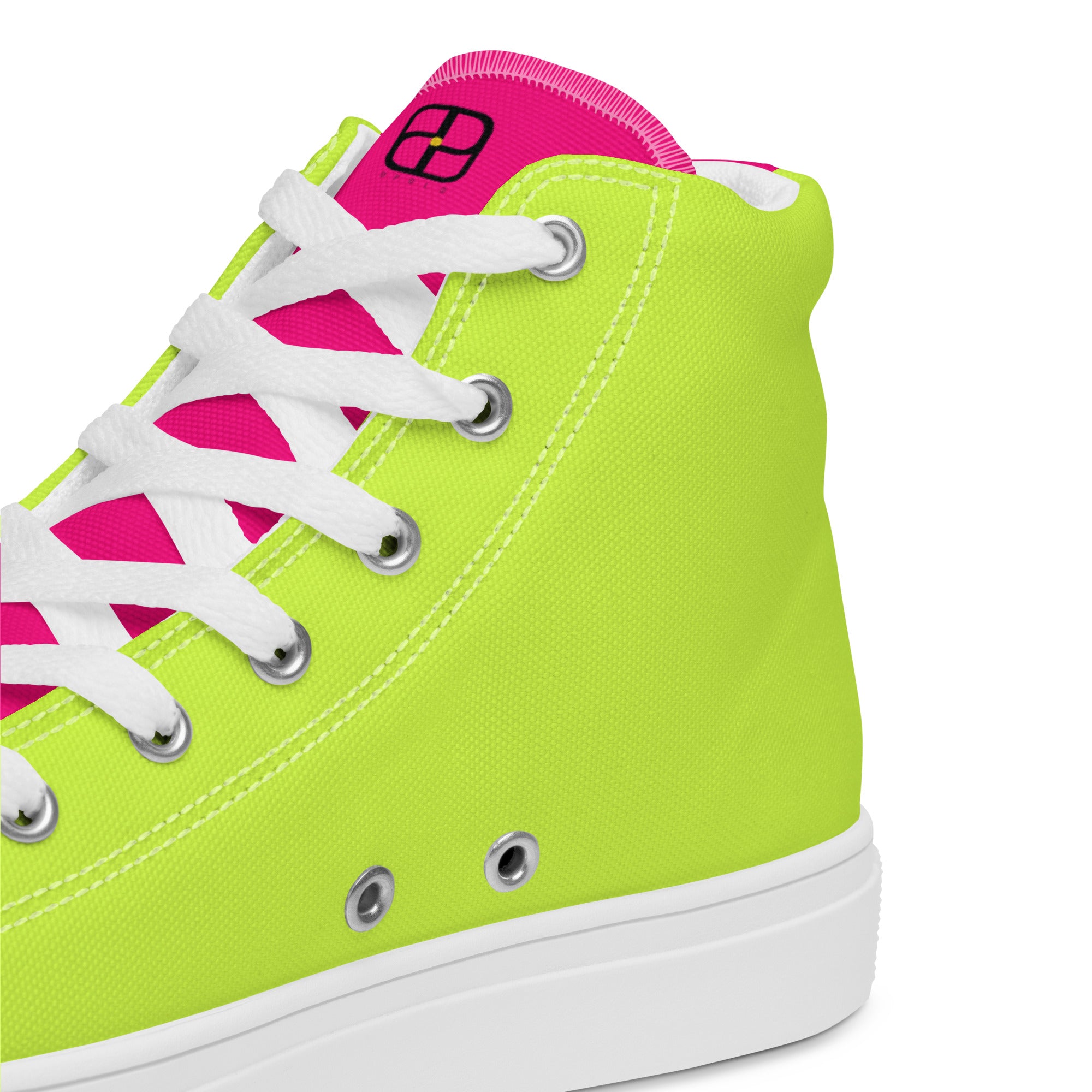 Women’s high top canvas shoes