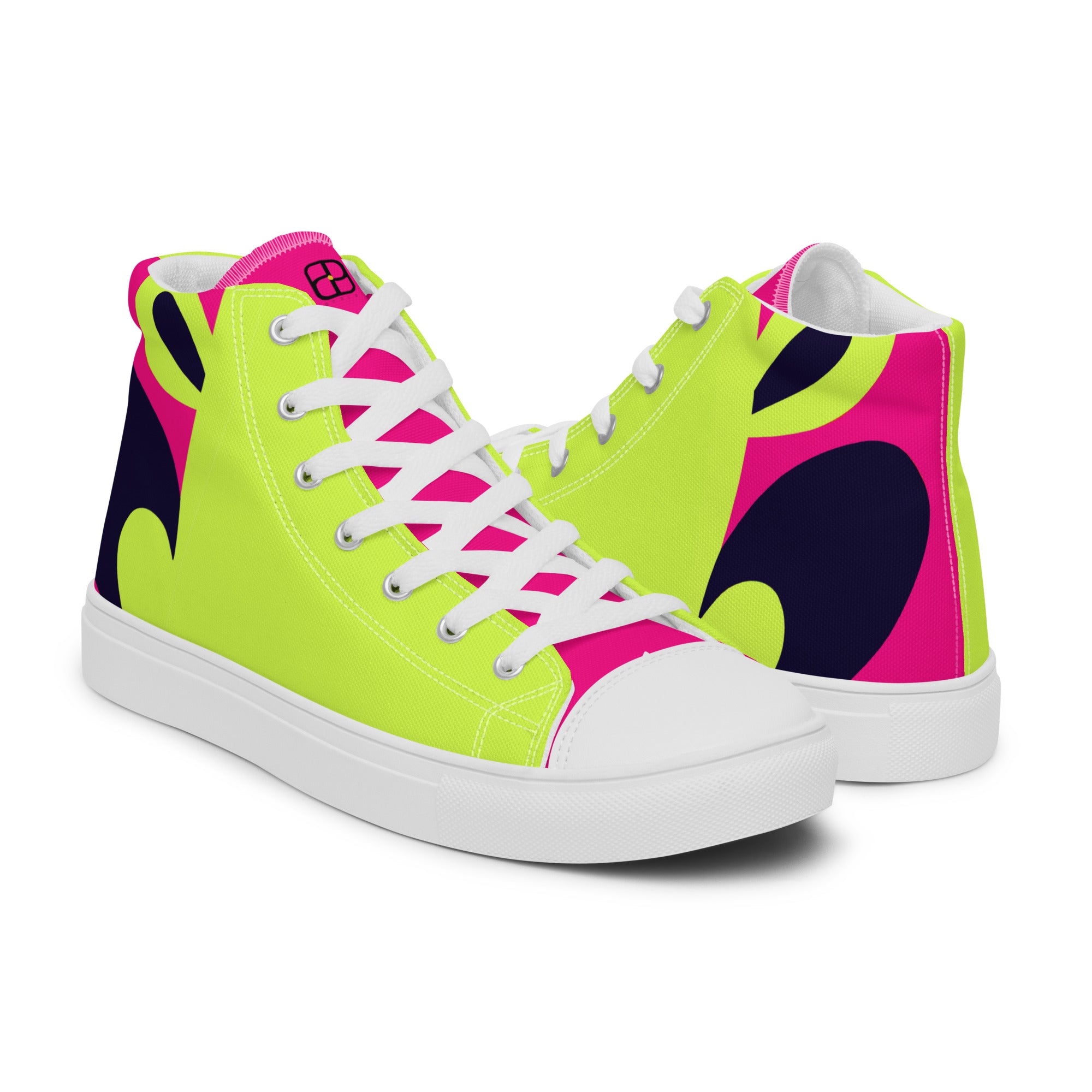 Women’s high top canvas shoes