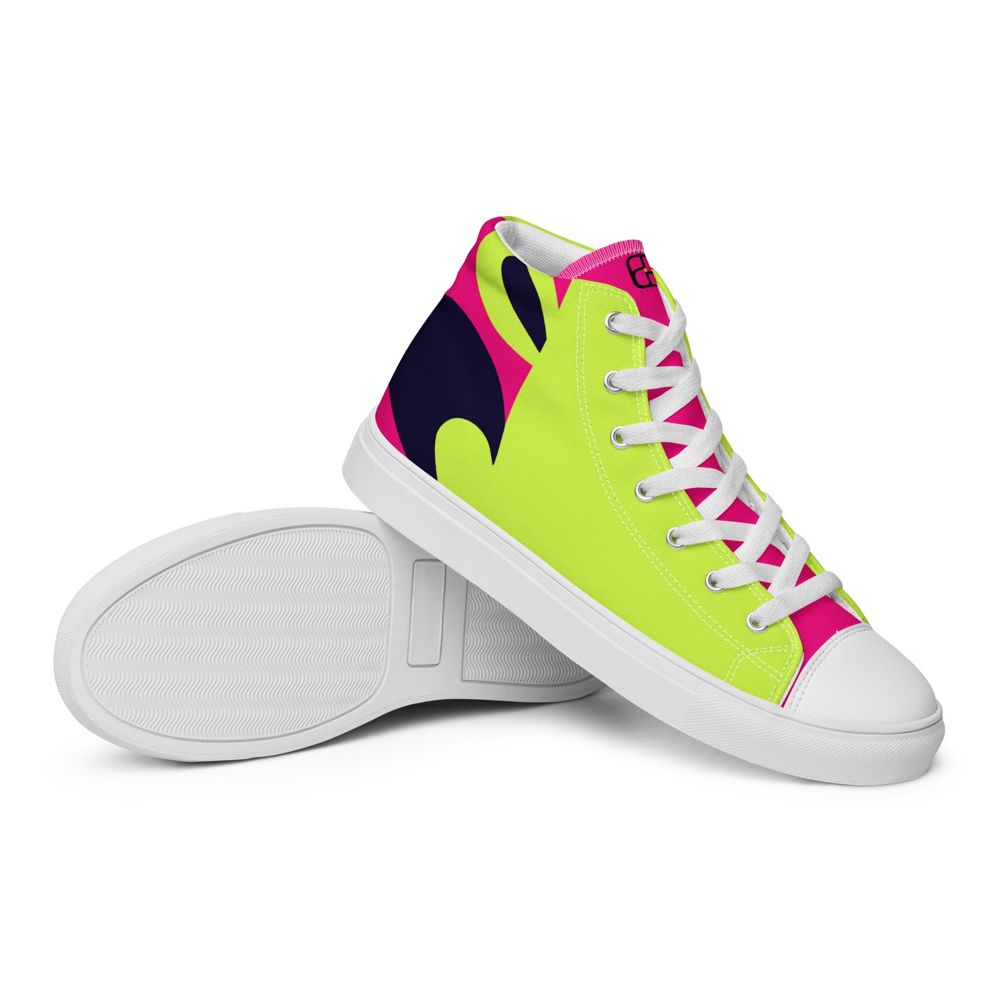 Women’s high top canvas shoes