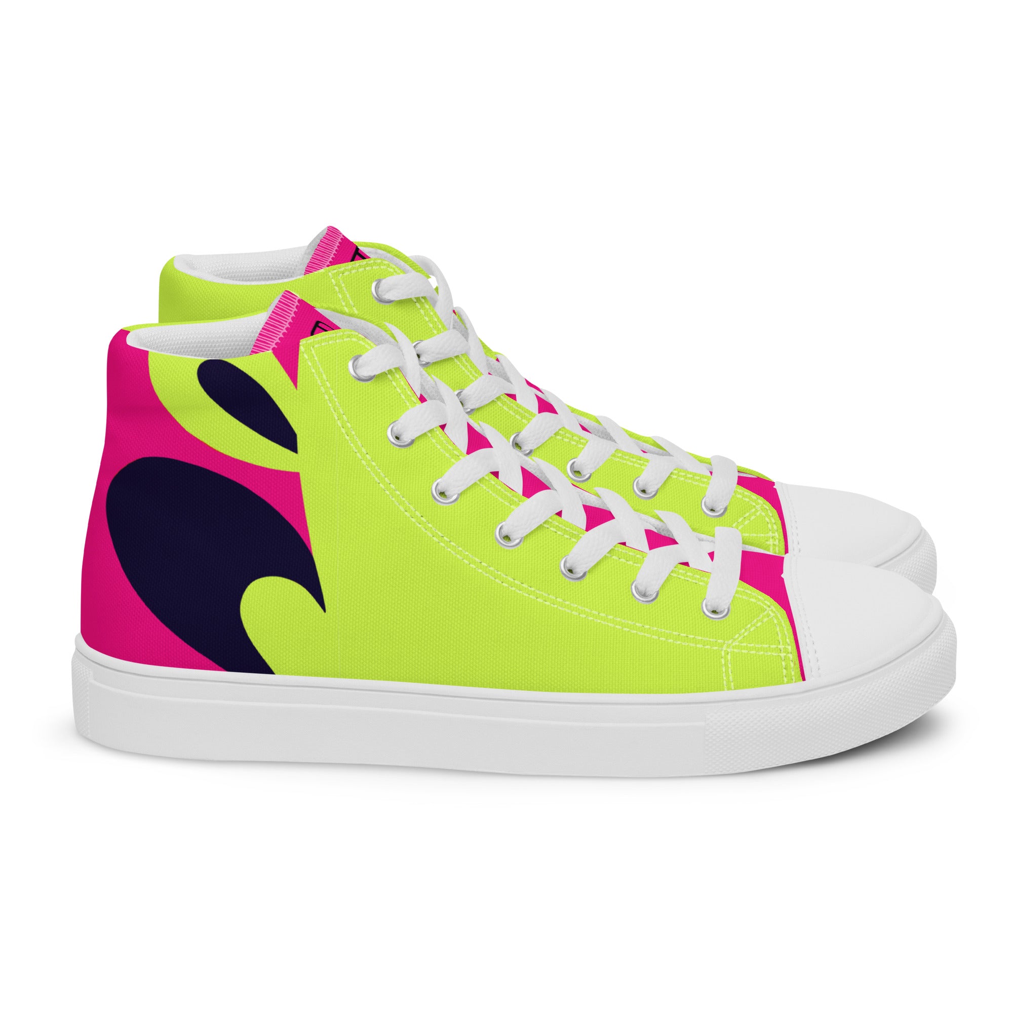 Women’s high top canvas shoes