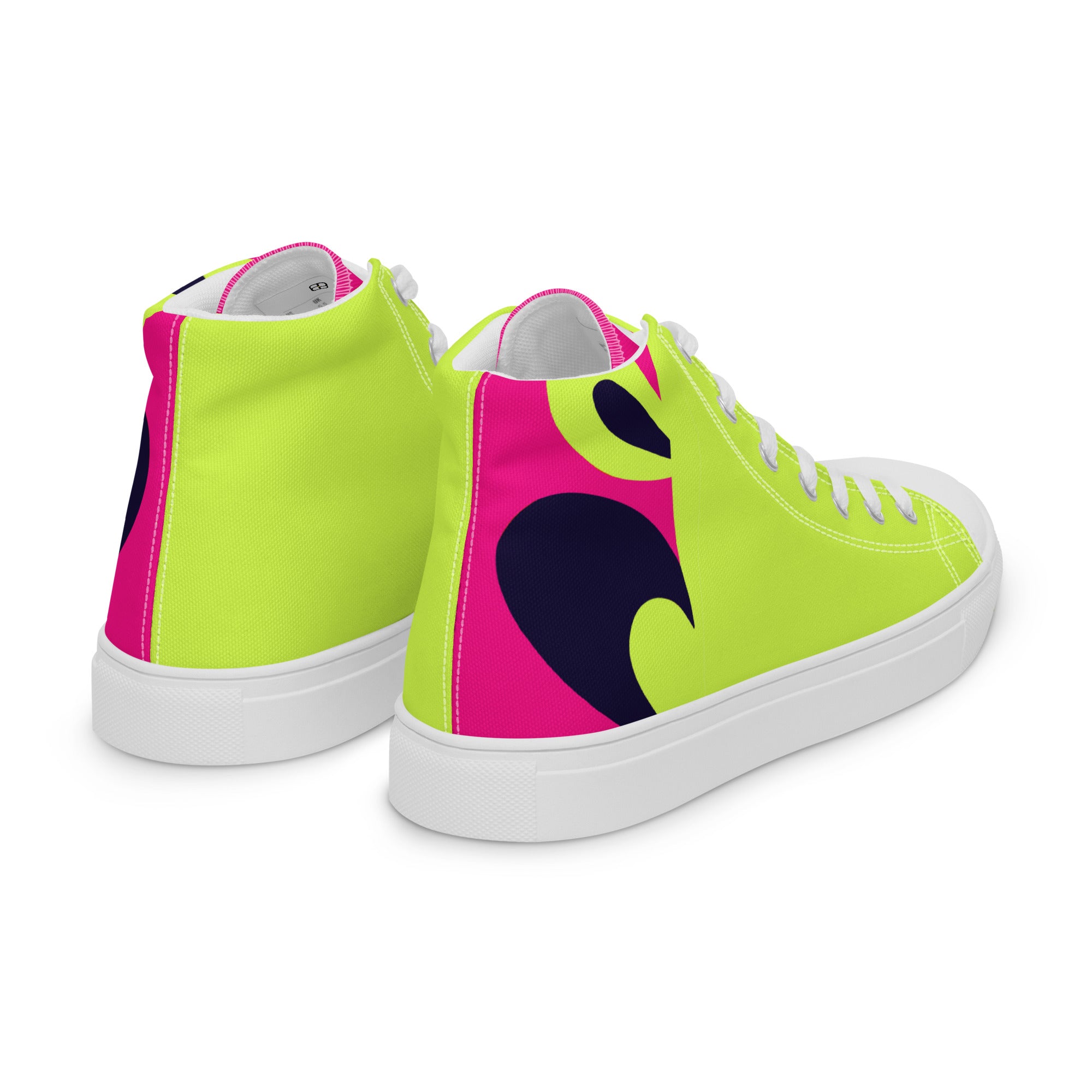 Women’s high top canvas shoes