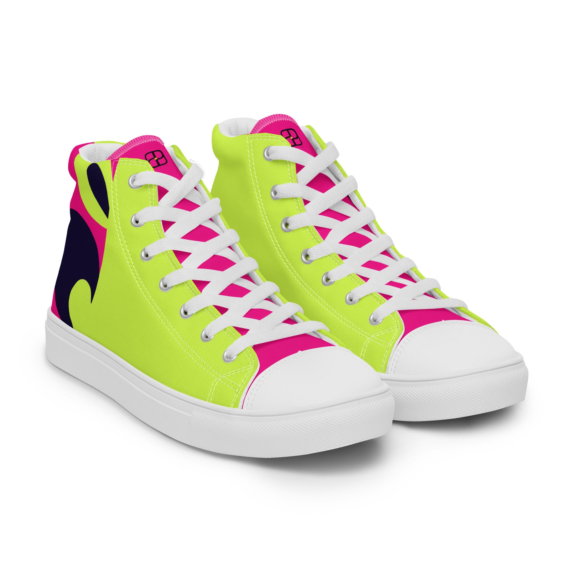 Women’s high top canvas shoes