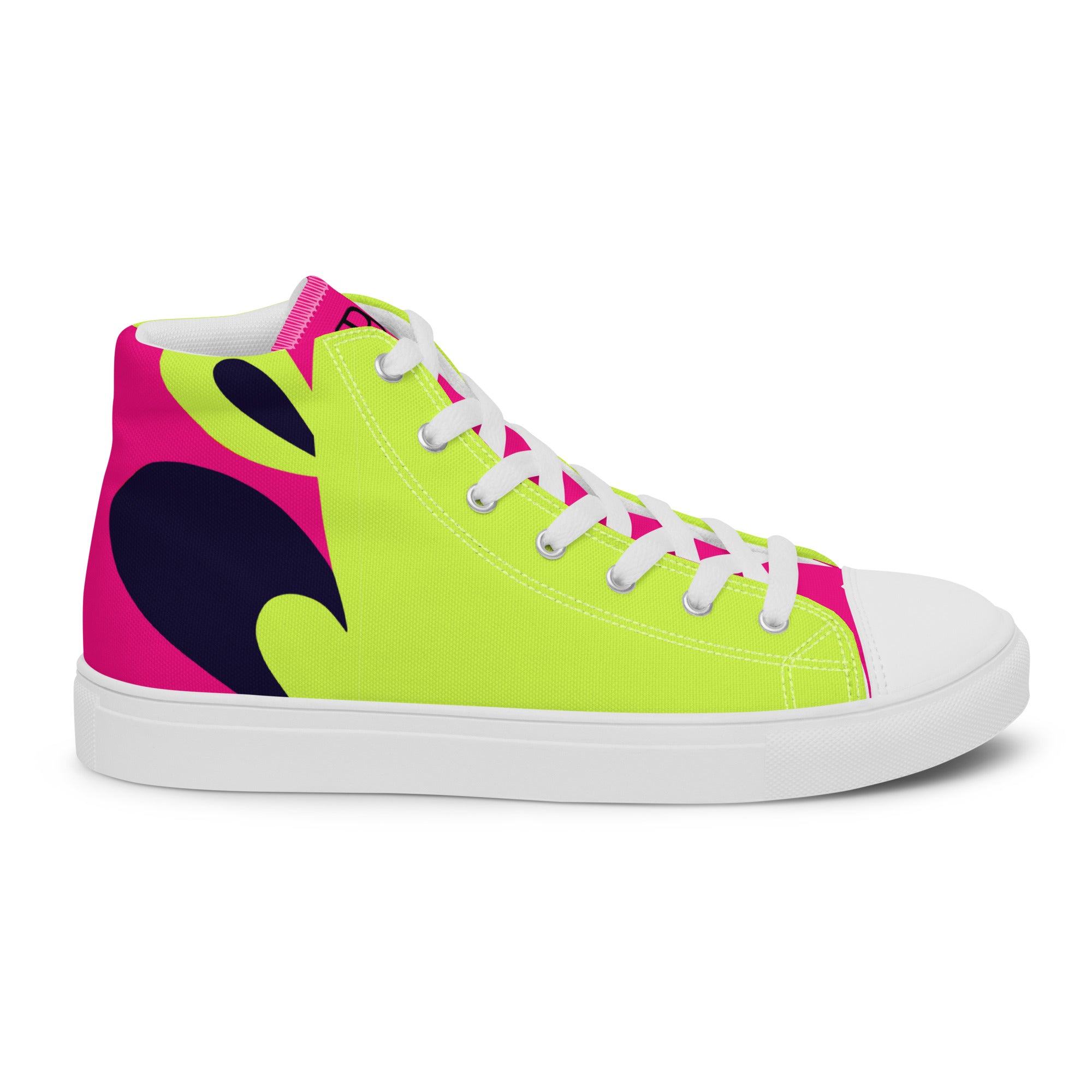 Women’s high top canvas shoes