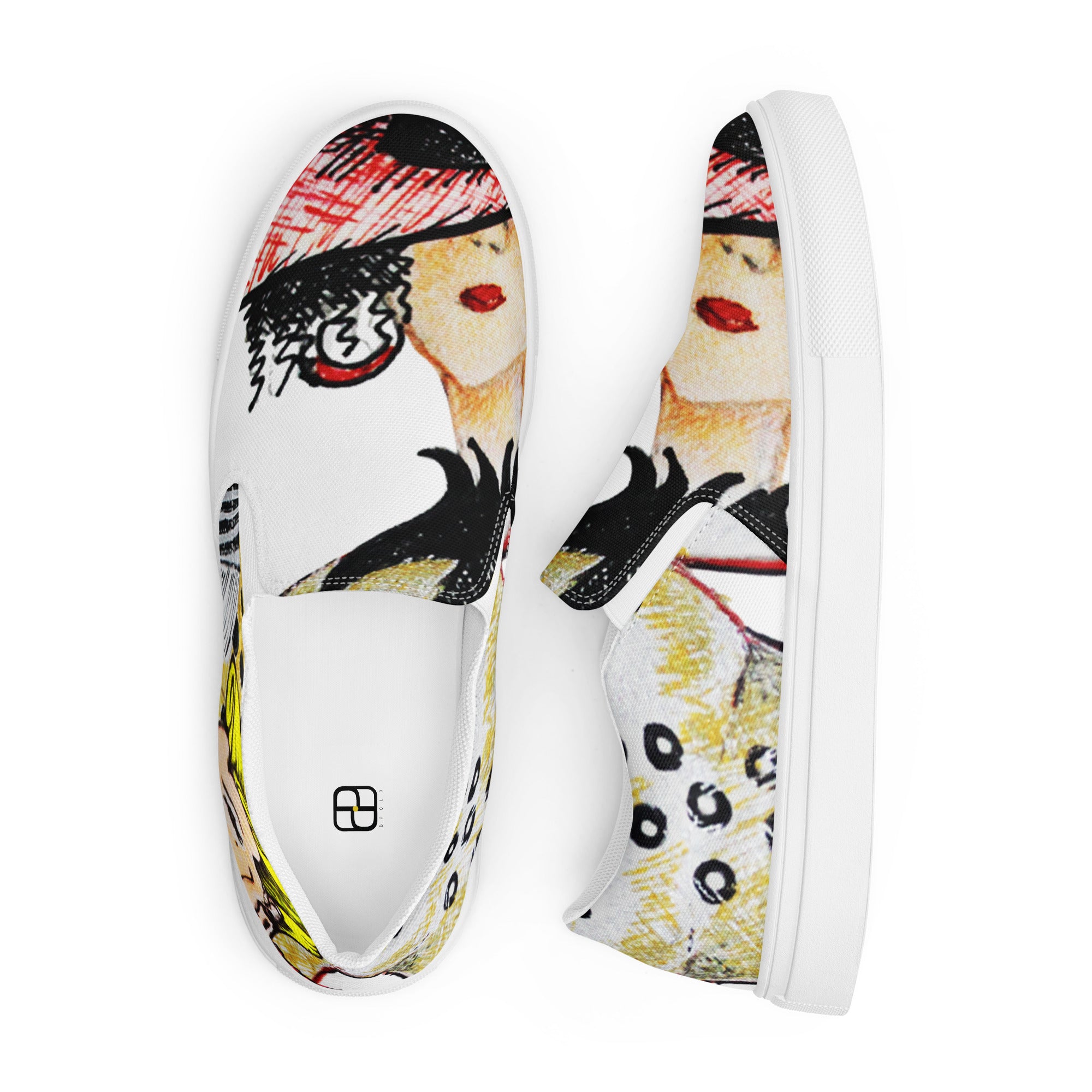 Women’s slip-on canvas shoes