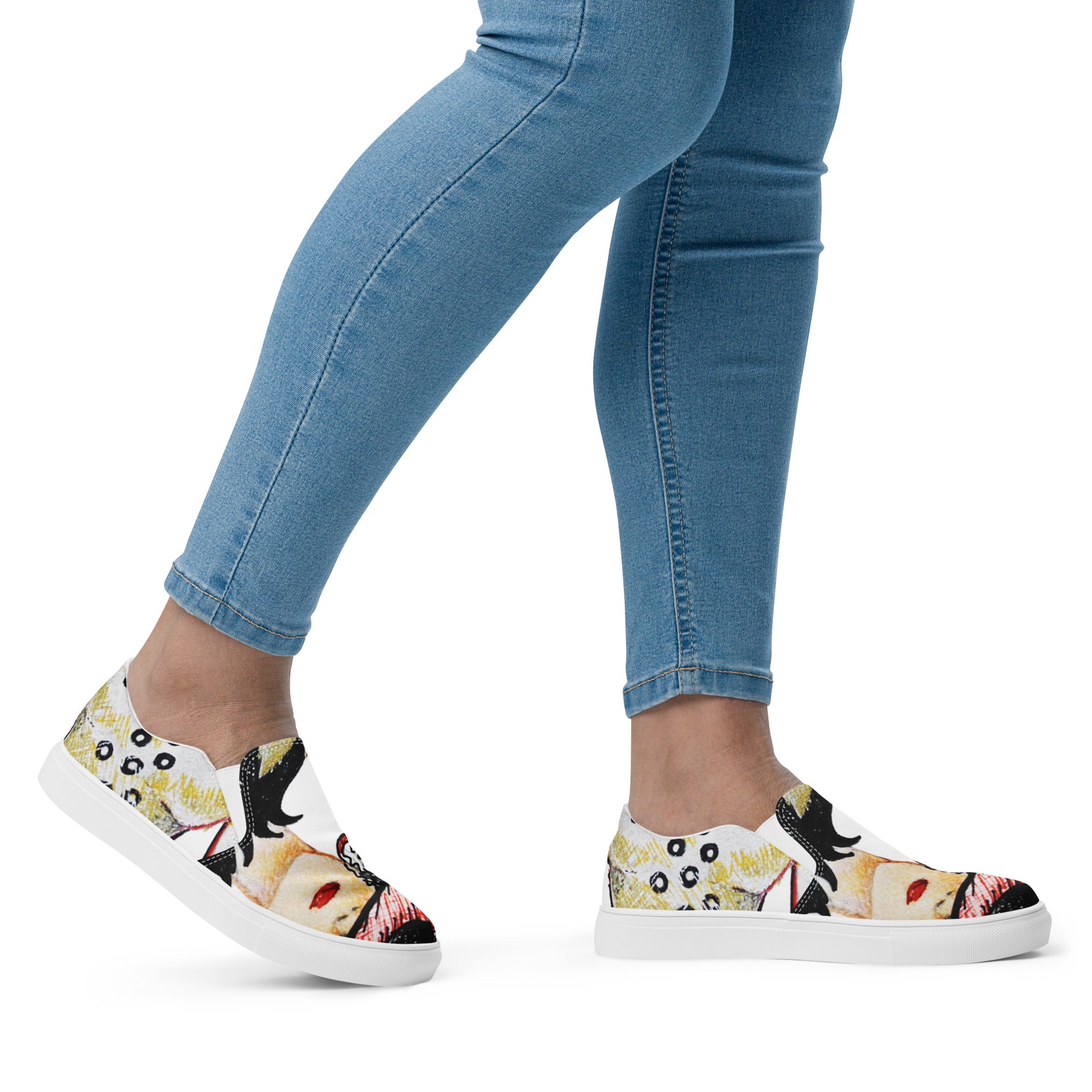 Women’s slip-on canvas shoes