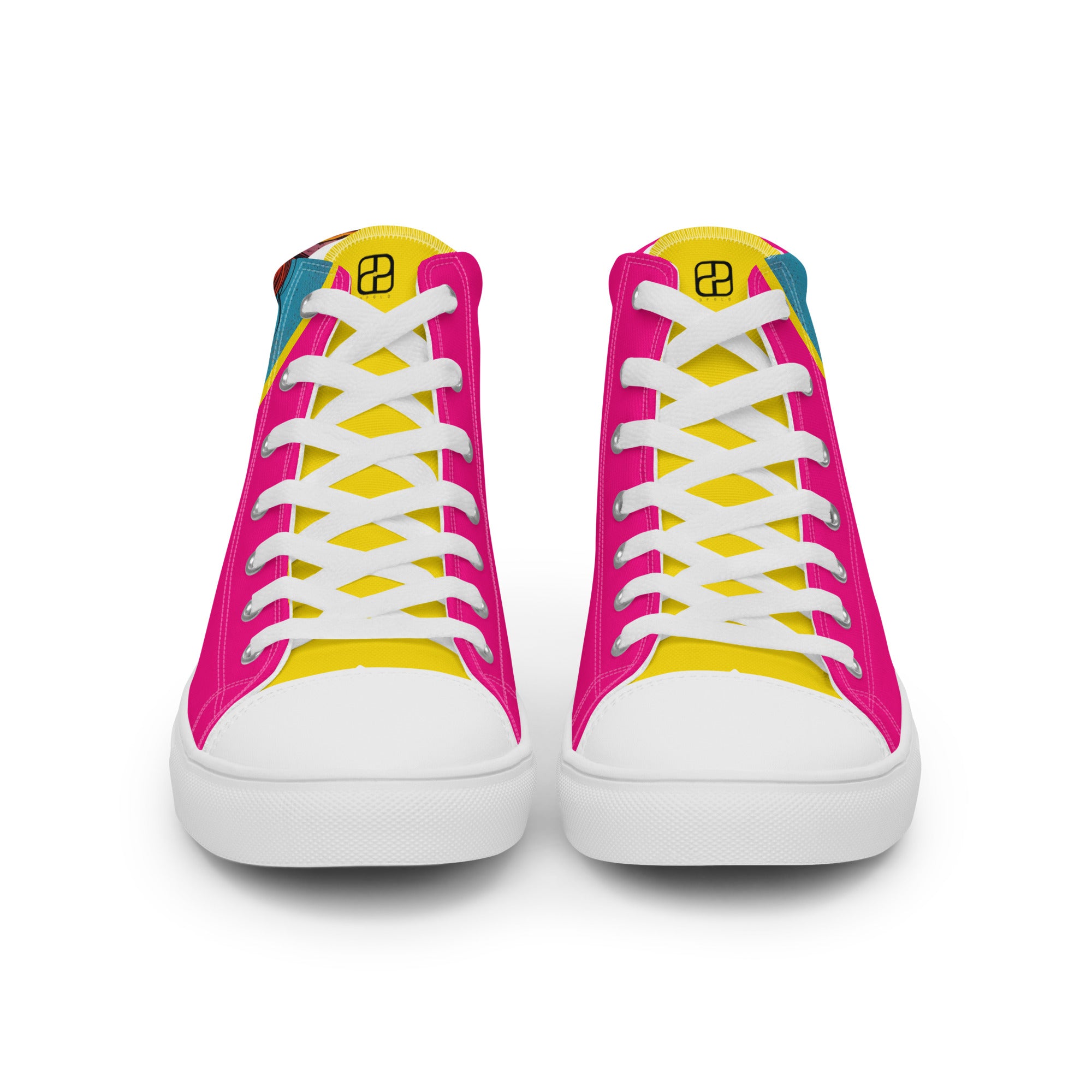 Women’s high top canvas shoes