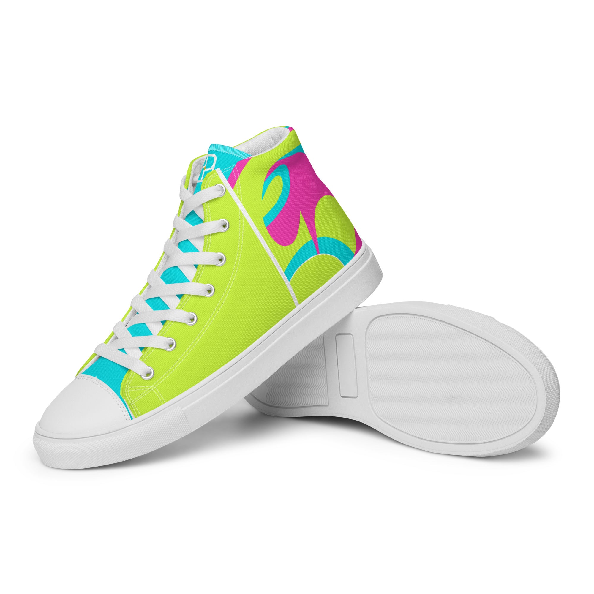 Women’s high top canvas shoes