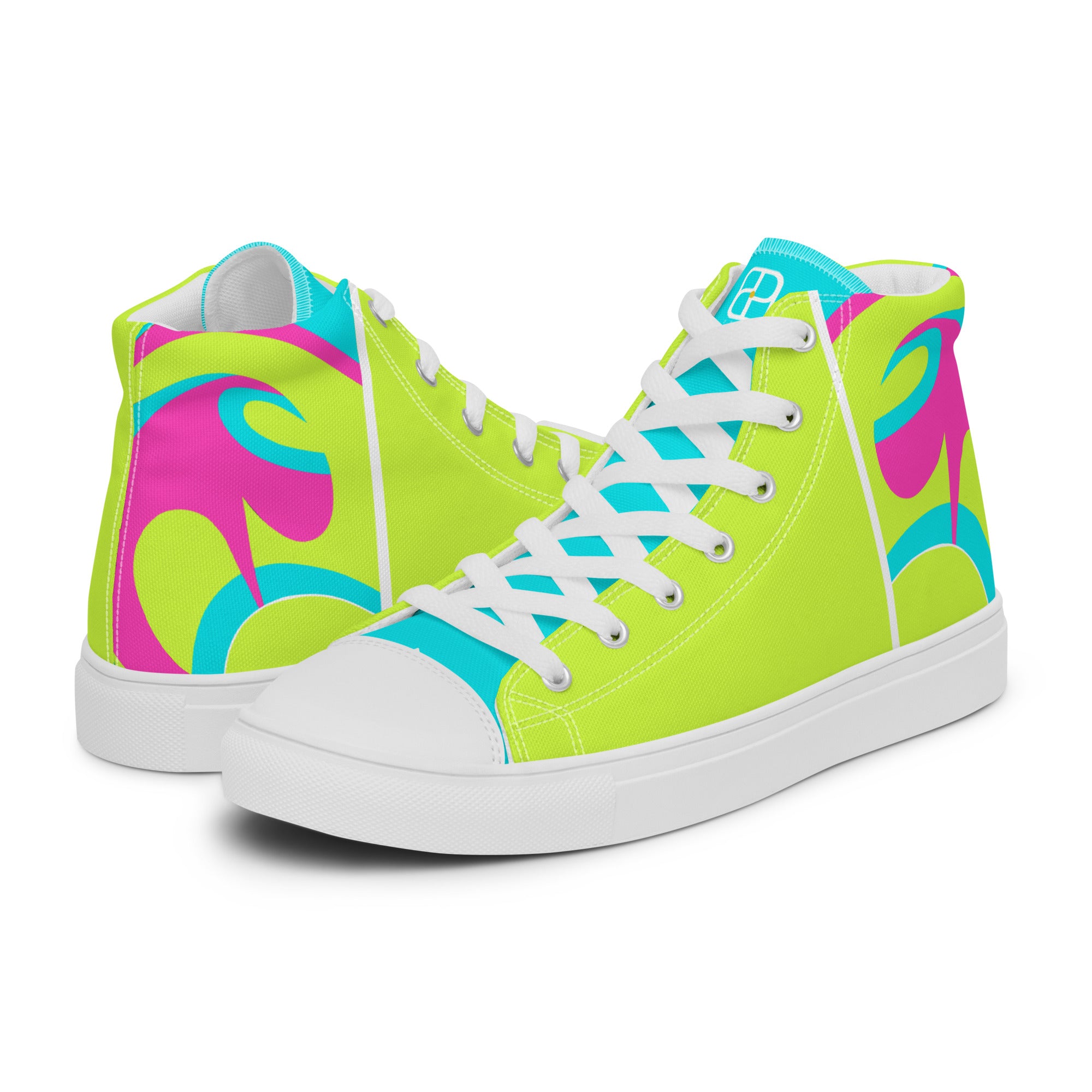 Women’s high top canvas shoes