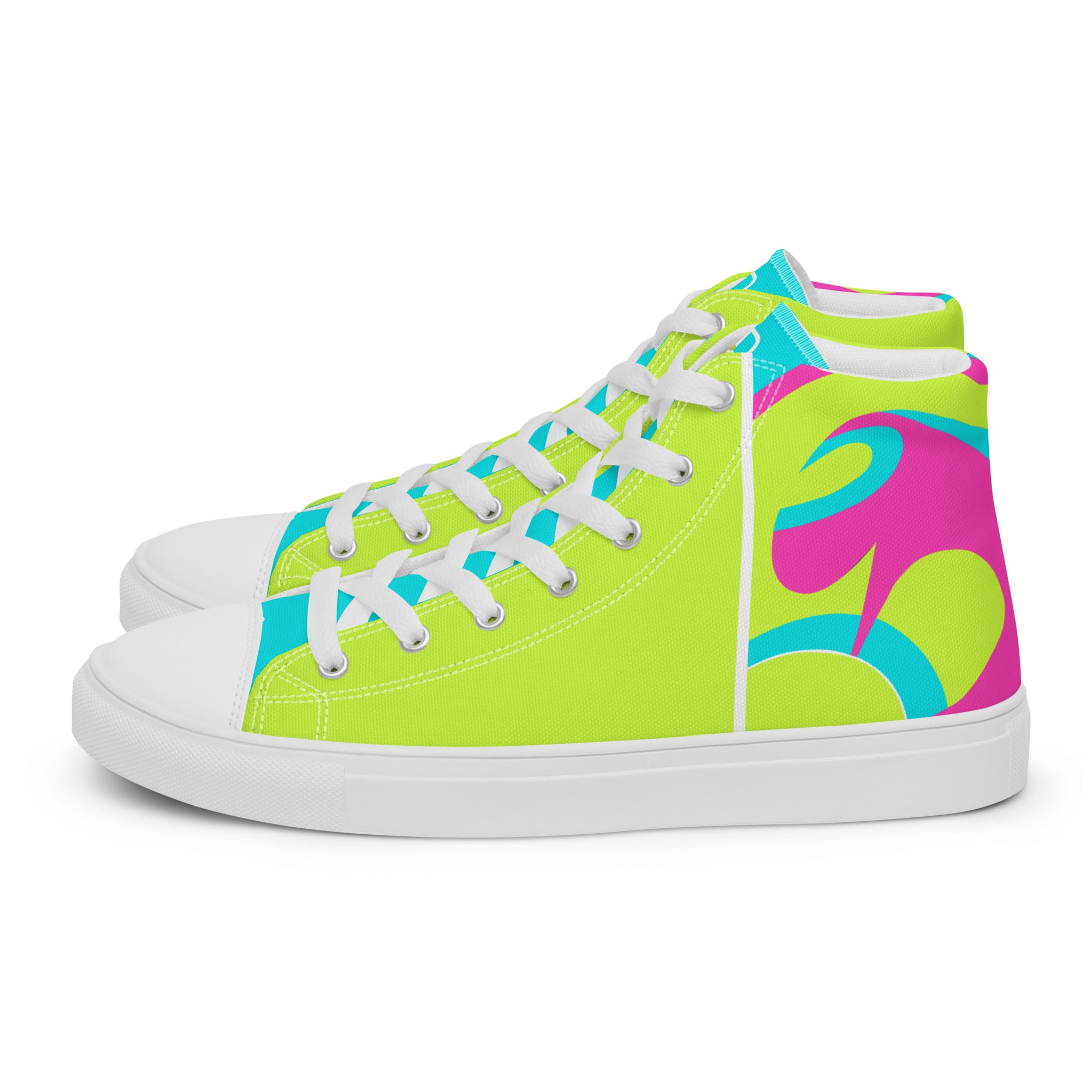 Women’s high top canvas shoes