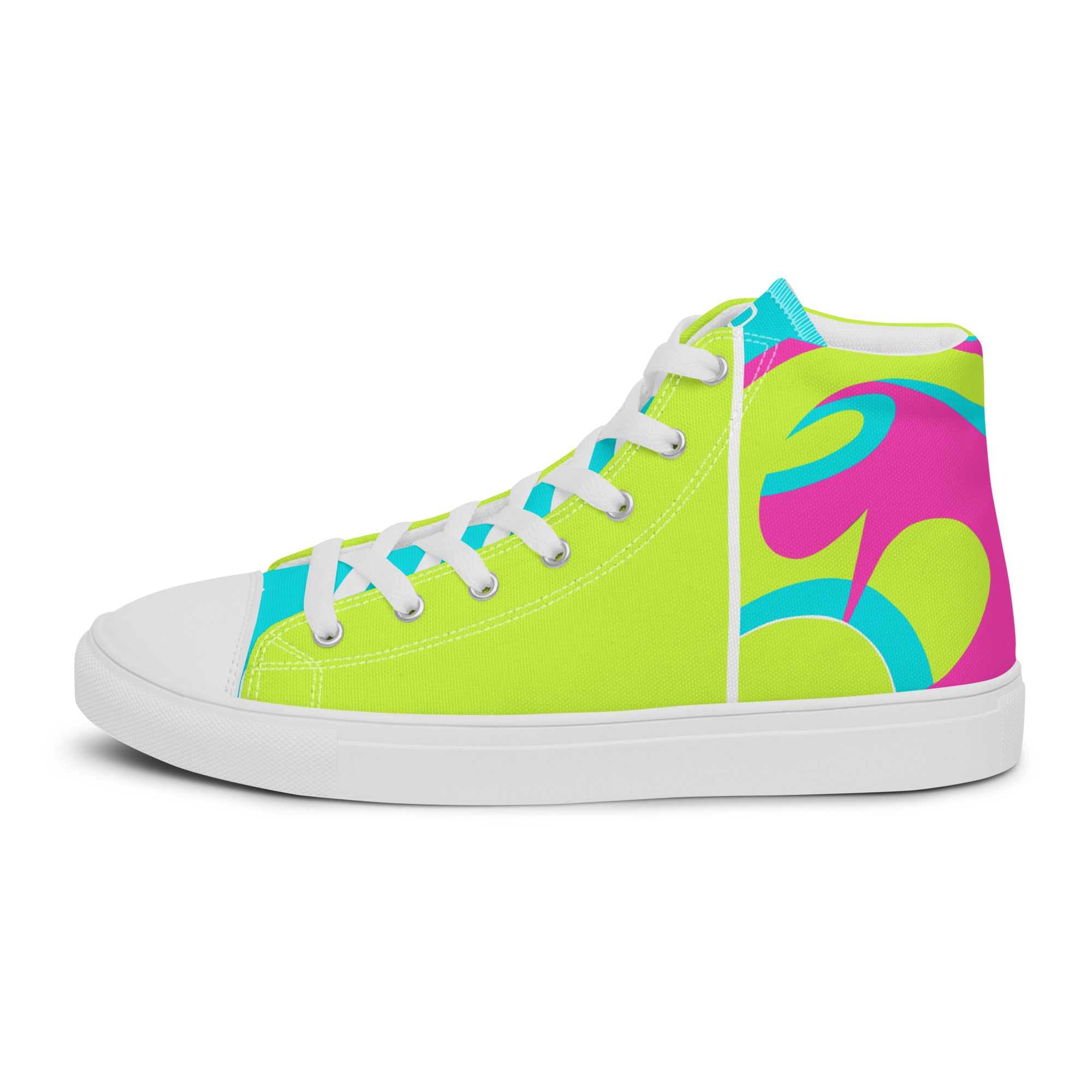 Women’s high top canvas shoes