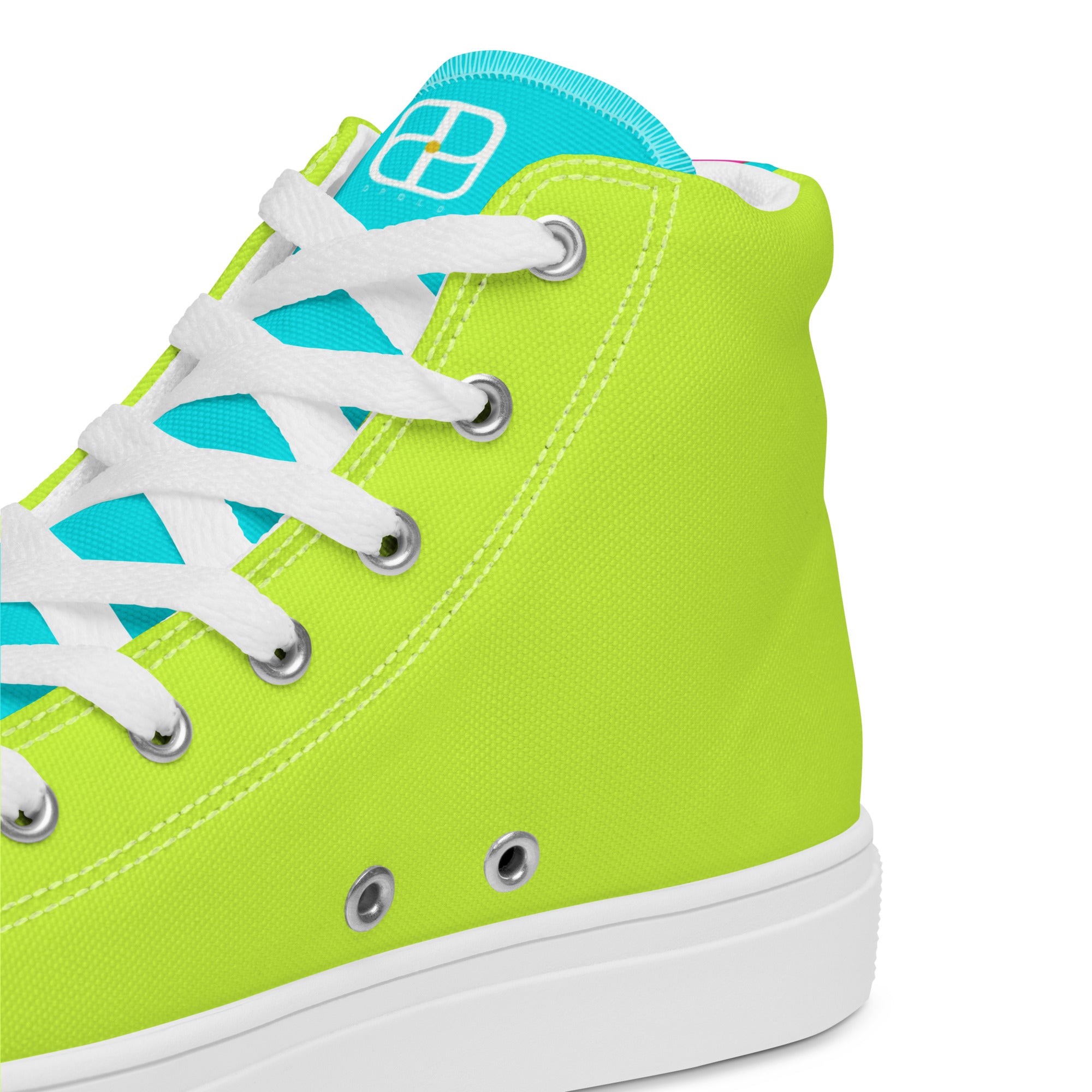 Women’s high top canvas shoes