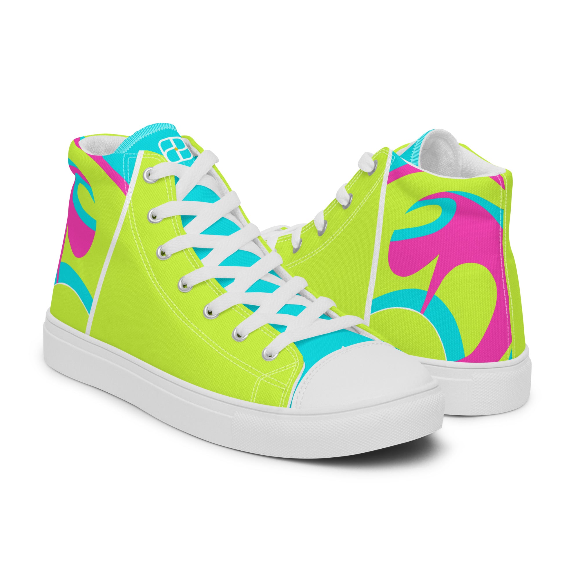 Women’s high top canvas shoes