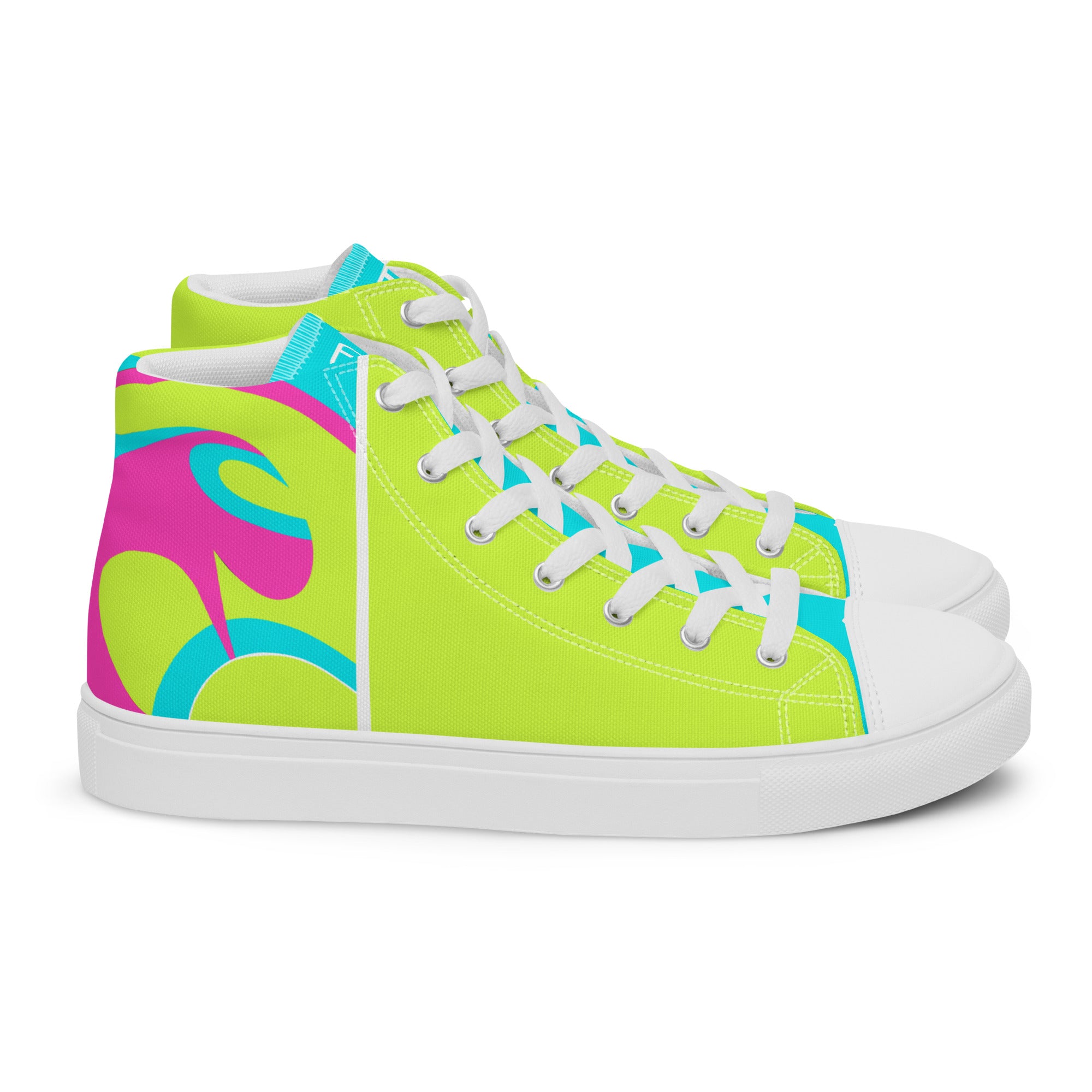 Women’s high top canvas shoes