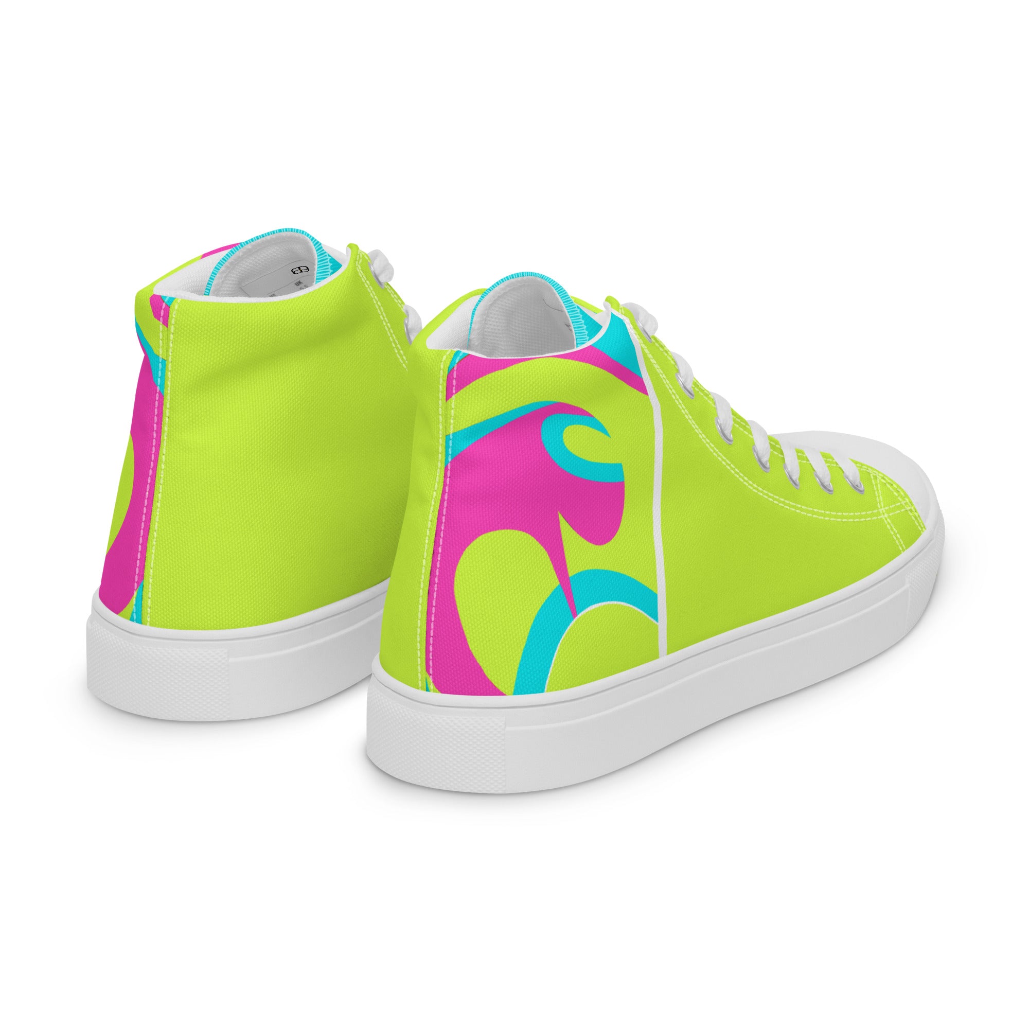 Women’s high top canvas shoes