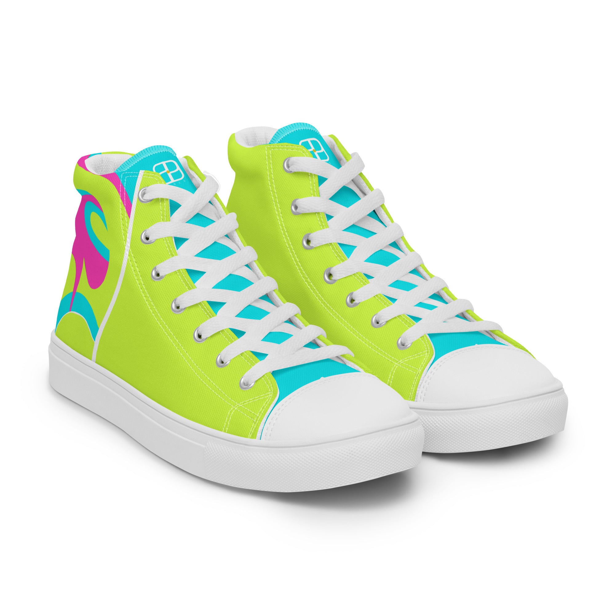 Women’s high top canvas shoes