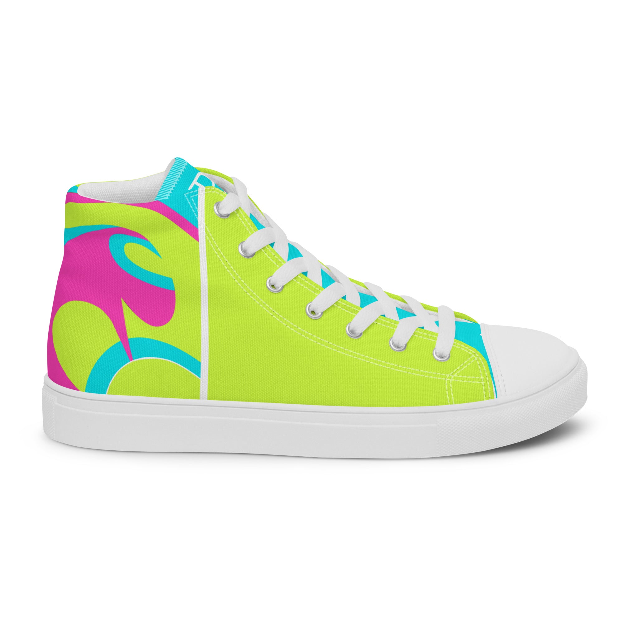 Women’s high top canvas shoes